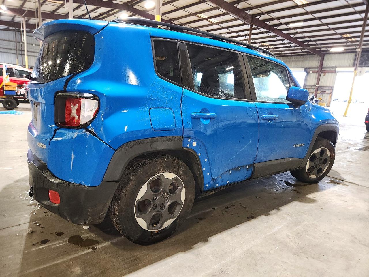 2015 Jeep Renegade Latitude Blue vin: ZACCJABH0FPB94308