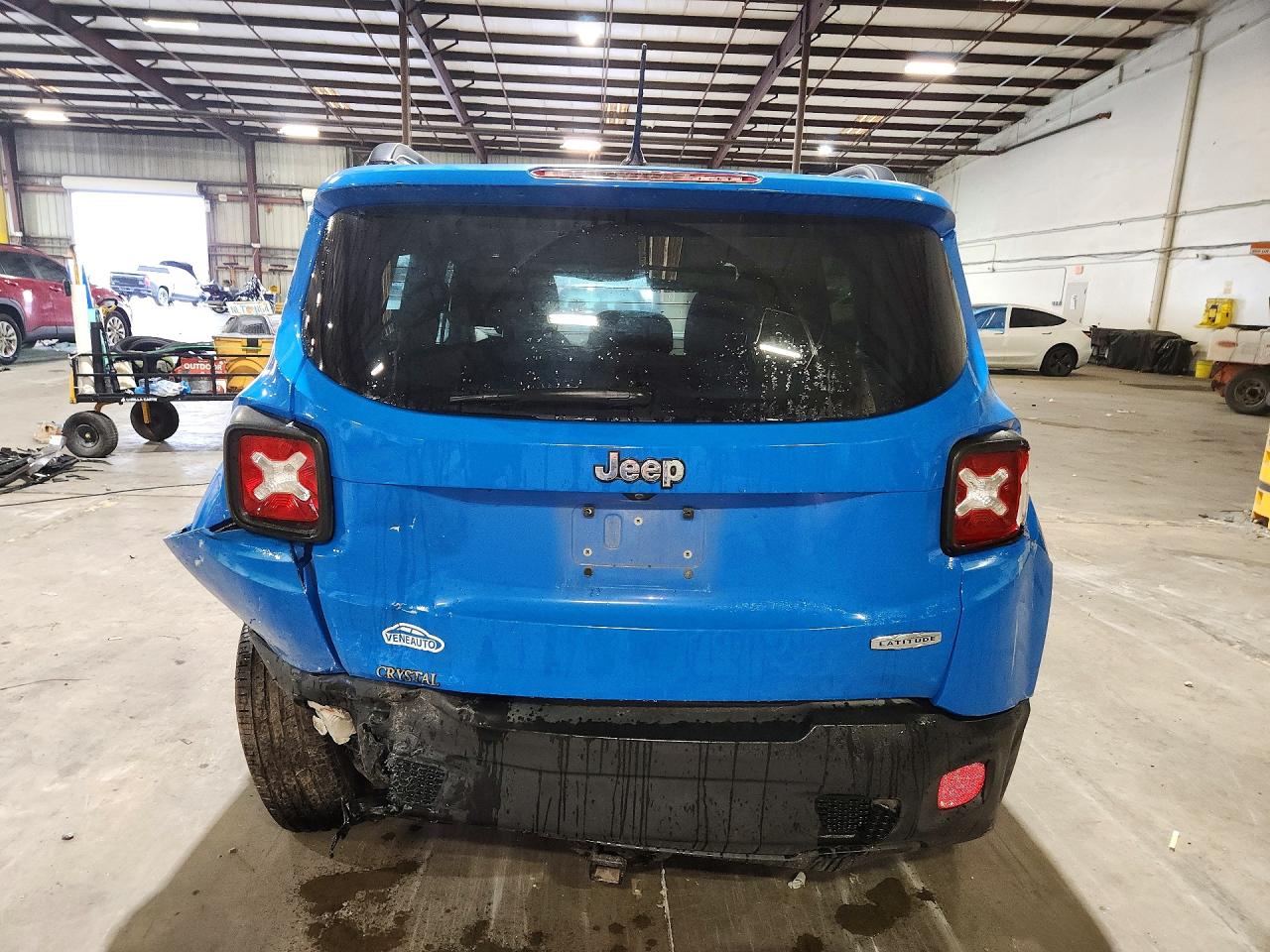 2015 Jeep Renegade Latitude Blue vin: ZACCJABH0FPB94308