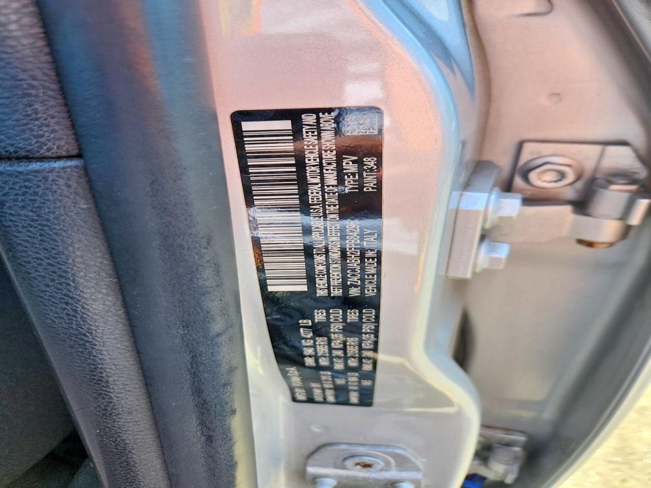 2015 Jeep Renegade Latitude Silver vin: ZACCJABH2FPB84296