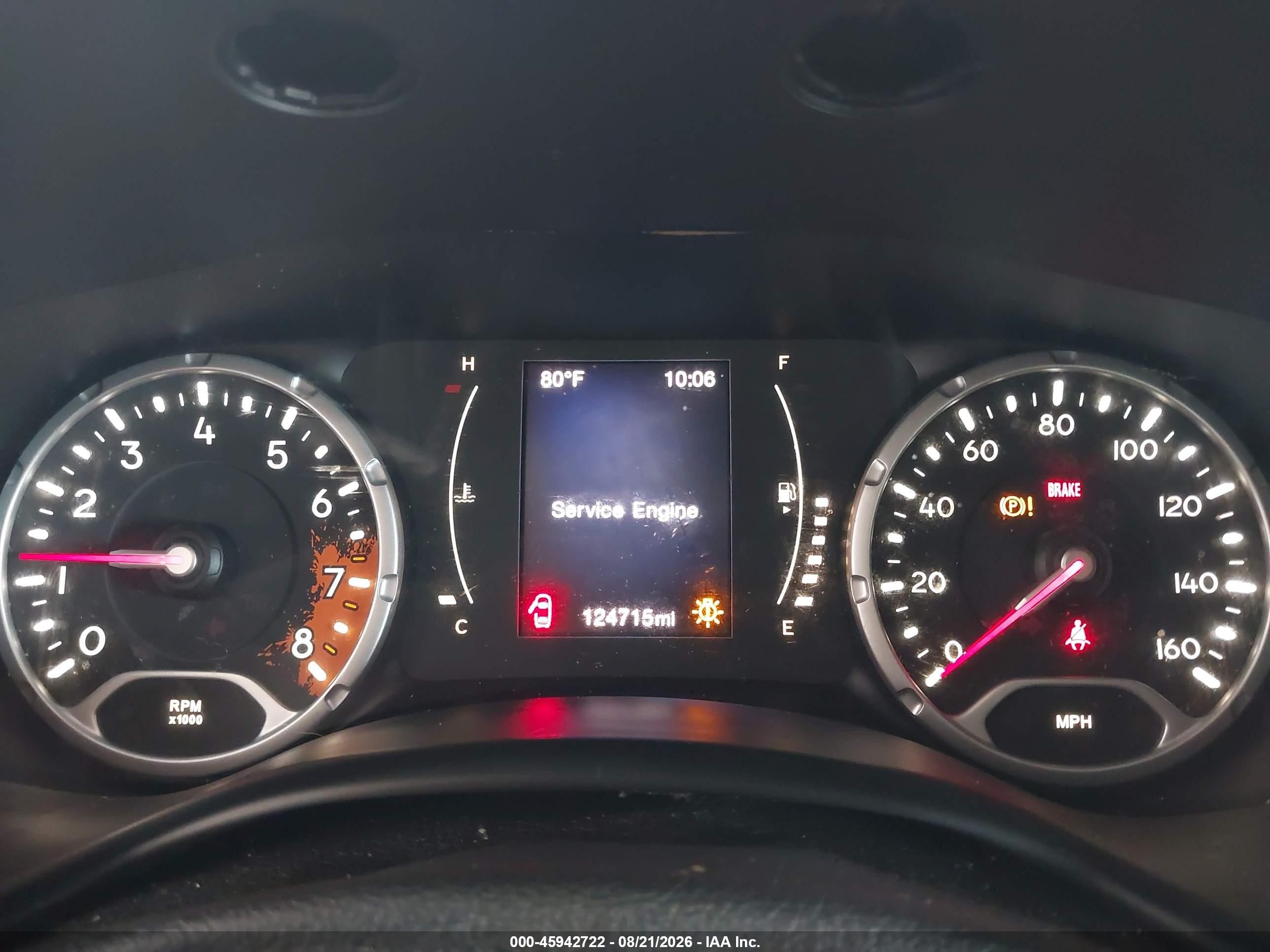 2015 Jeep Renegade Latitude Зеленый vin: ZACCJABH5FPB80971