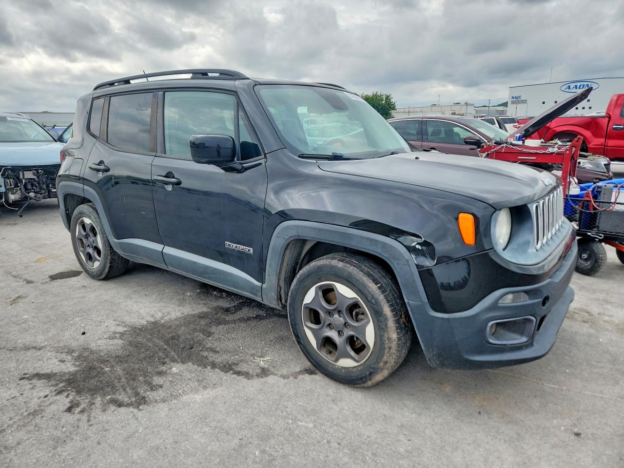 2015 Jeep Renegade Latitude Black vin: ZACCJABHXFPB50090