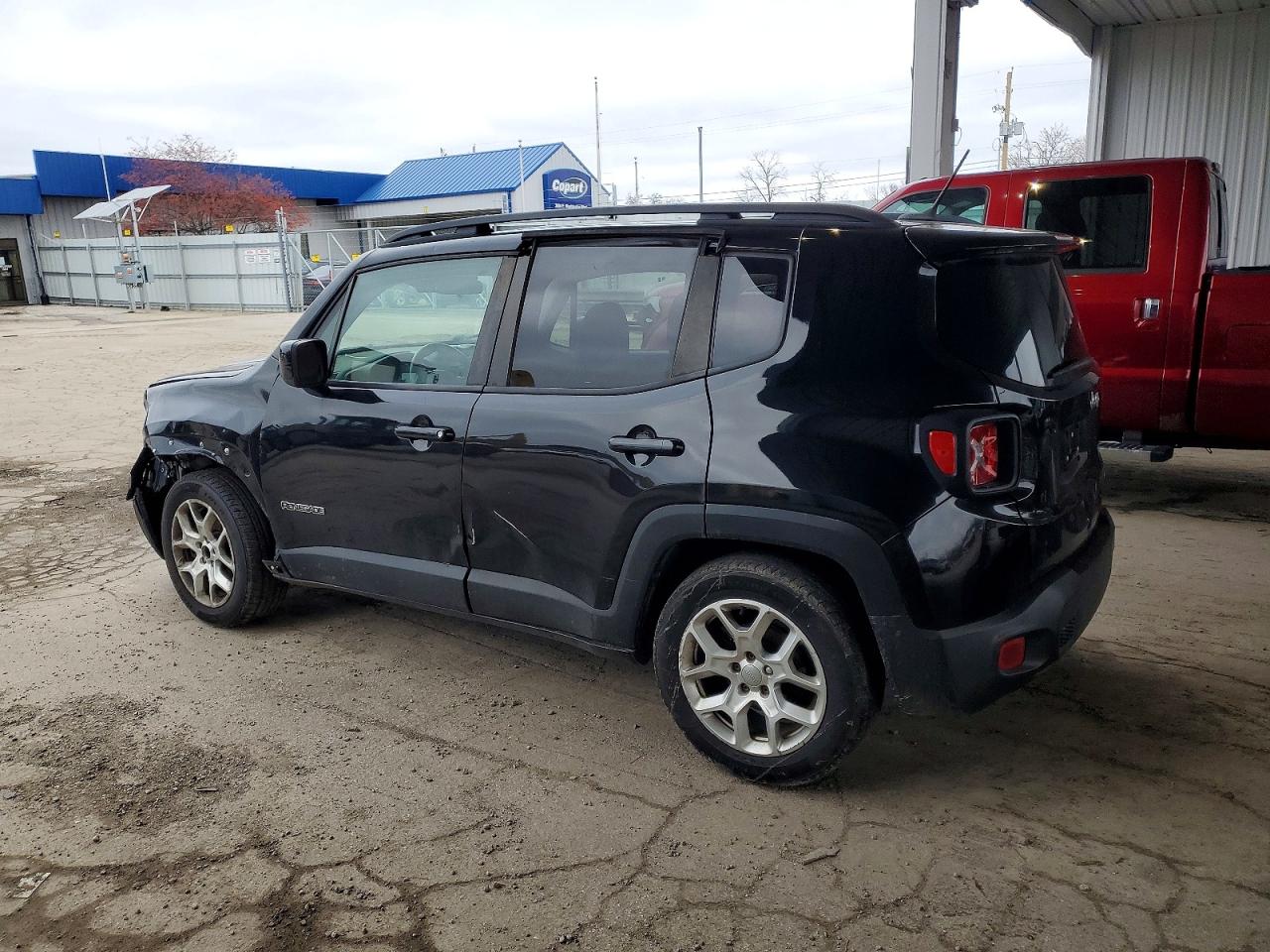 2015 Jeep Renegade Latitude Black vin: ZACCJABT0FPB50975