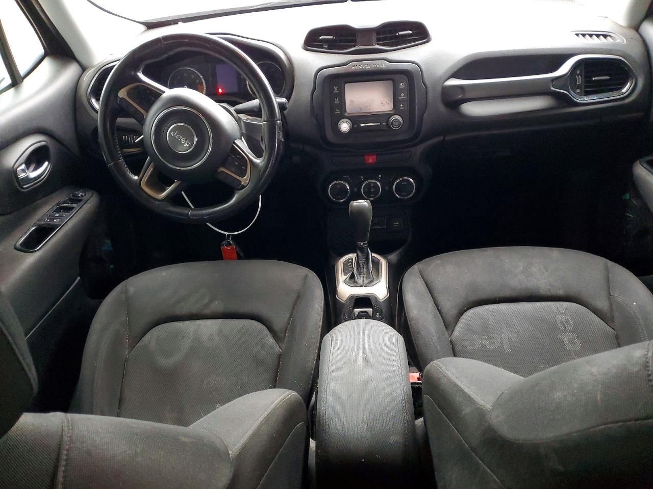 2015 Jeep Renegade Latitude Black vin: ZACCJABT0FPB50975