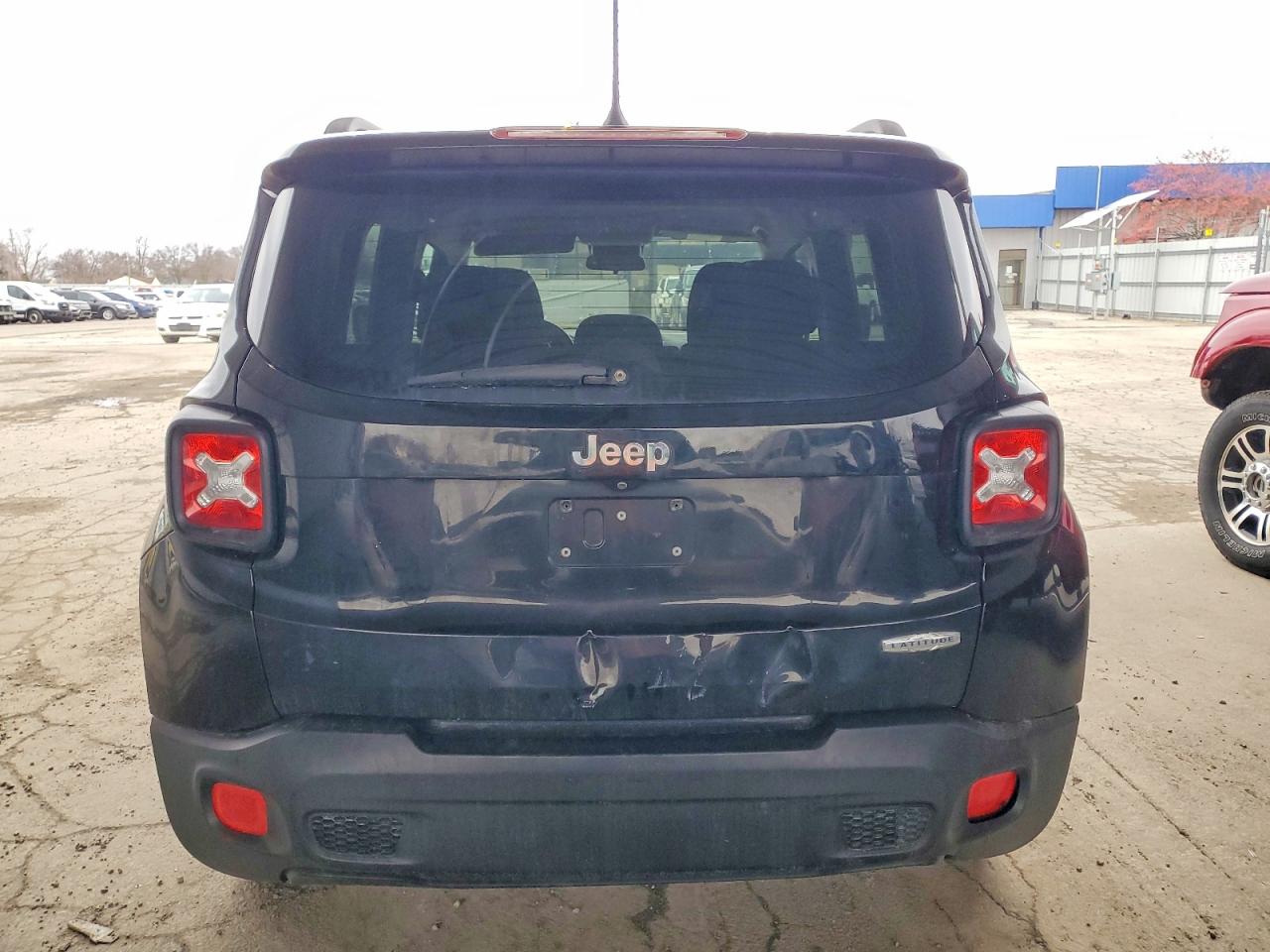 2015 Jeep Renegade Latitude Black vin: ZACCJABT0FPB50975