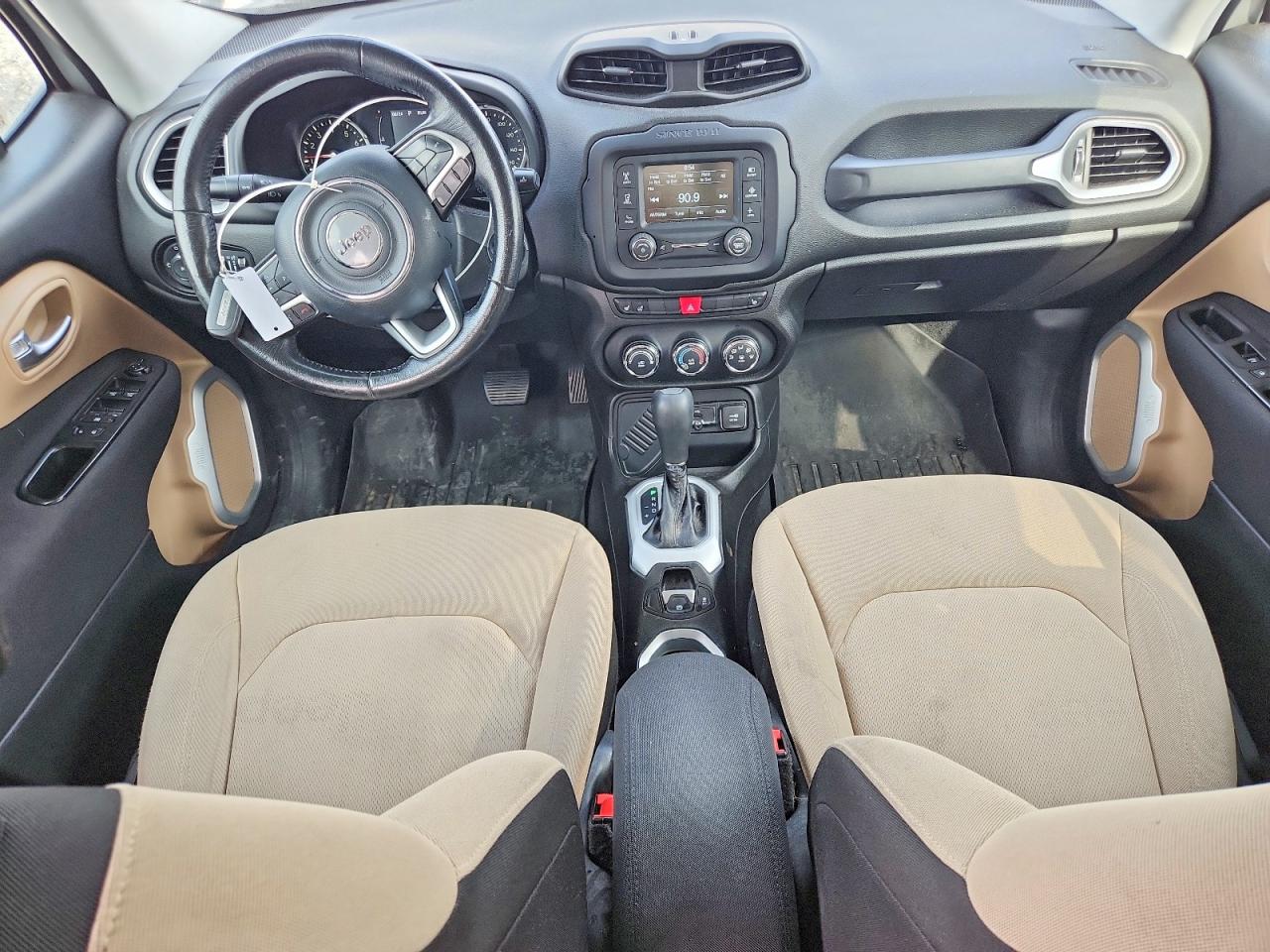 2015 Jeep Renegade Latitude Silver vin: ZACCJABT0FPB66668
