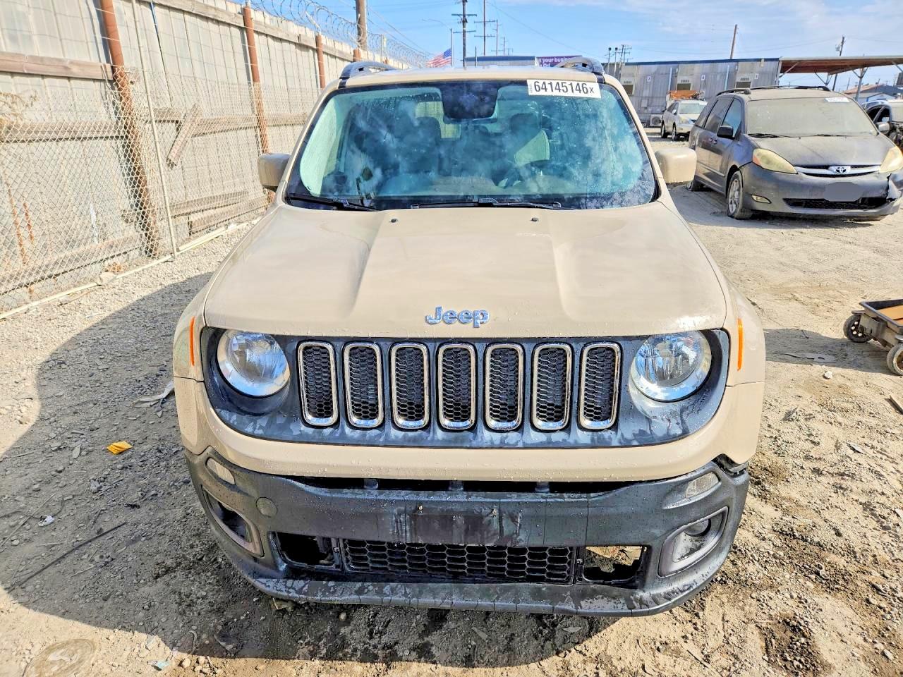 2015 Jeep Renegade Latitude Cream vin: ZACCJABT0FPB76022