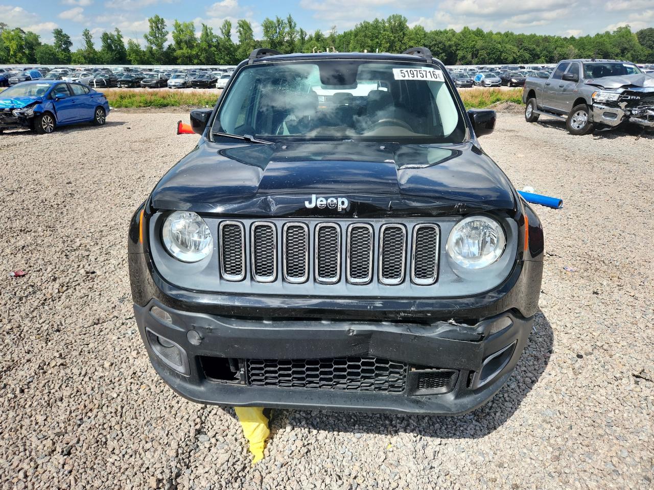 2015 Jeep Renegade Latitude Black vin: ZACCJABT2FPB51562