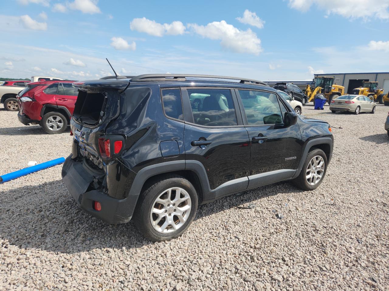 2015 Jeep Renegade Latitude Black vin: ZACCJABT2FPB51562
