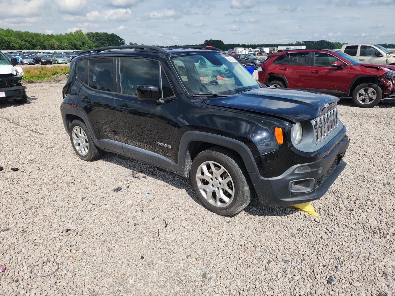 2015 Jeep Renegade Latitude Black vin: ZACCJABT2FPB51562
