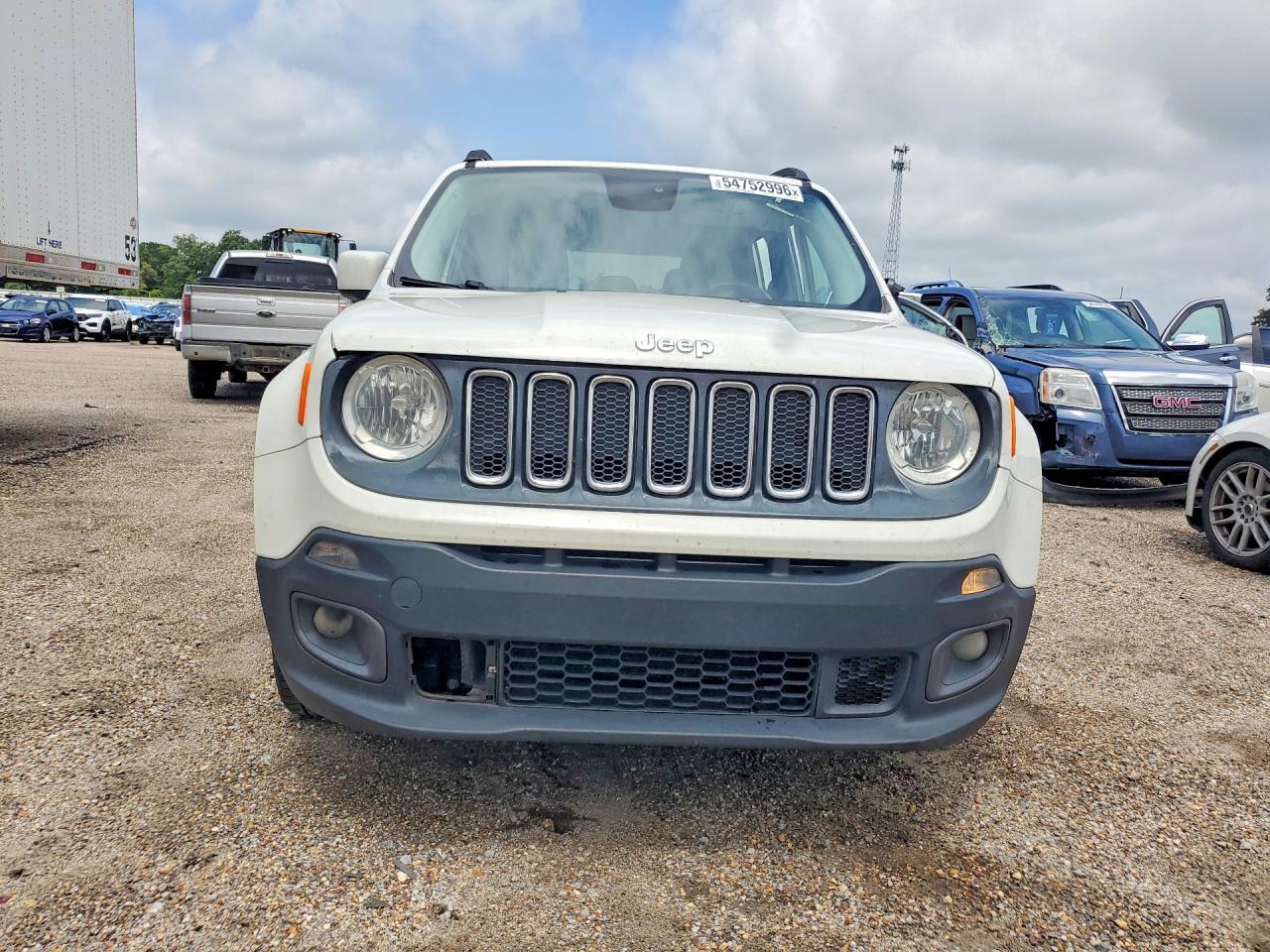 2016 Jeep Renegade Latitude White vin: ZACCJABT3GPE03255
