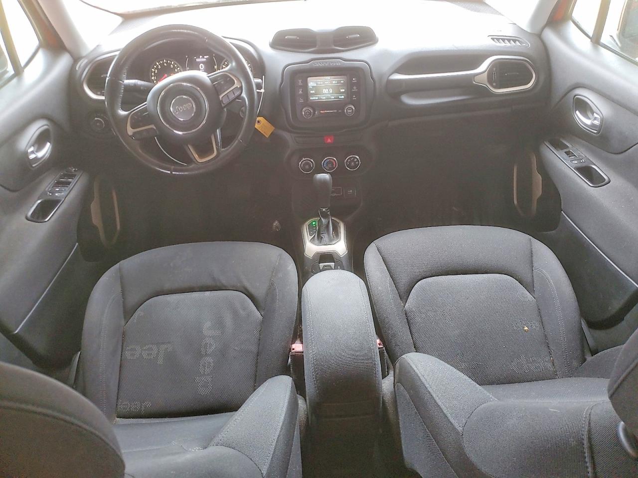 2015 Jeep Renegade Latitude Orange vin: ZACCJABT4FPB26355