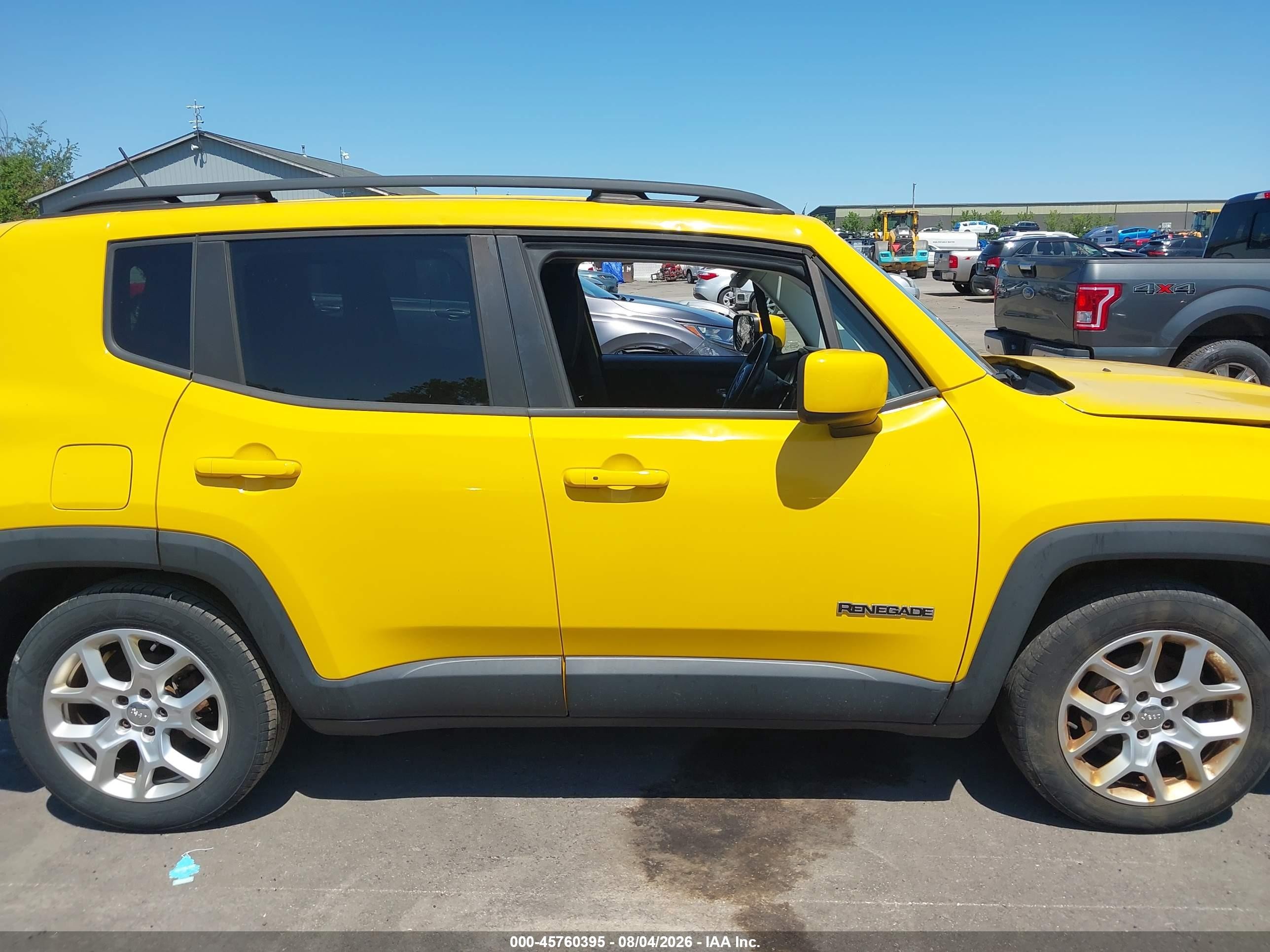 2015 Jeep Renegade Latitude Blue vin: ZACCJABT4FPB86409