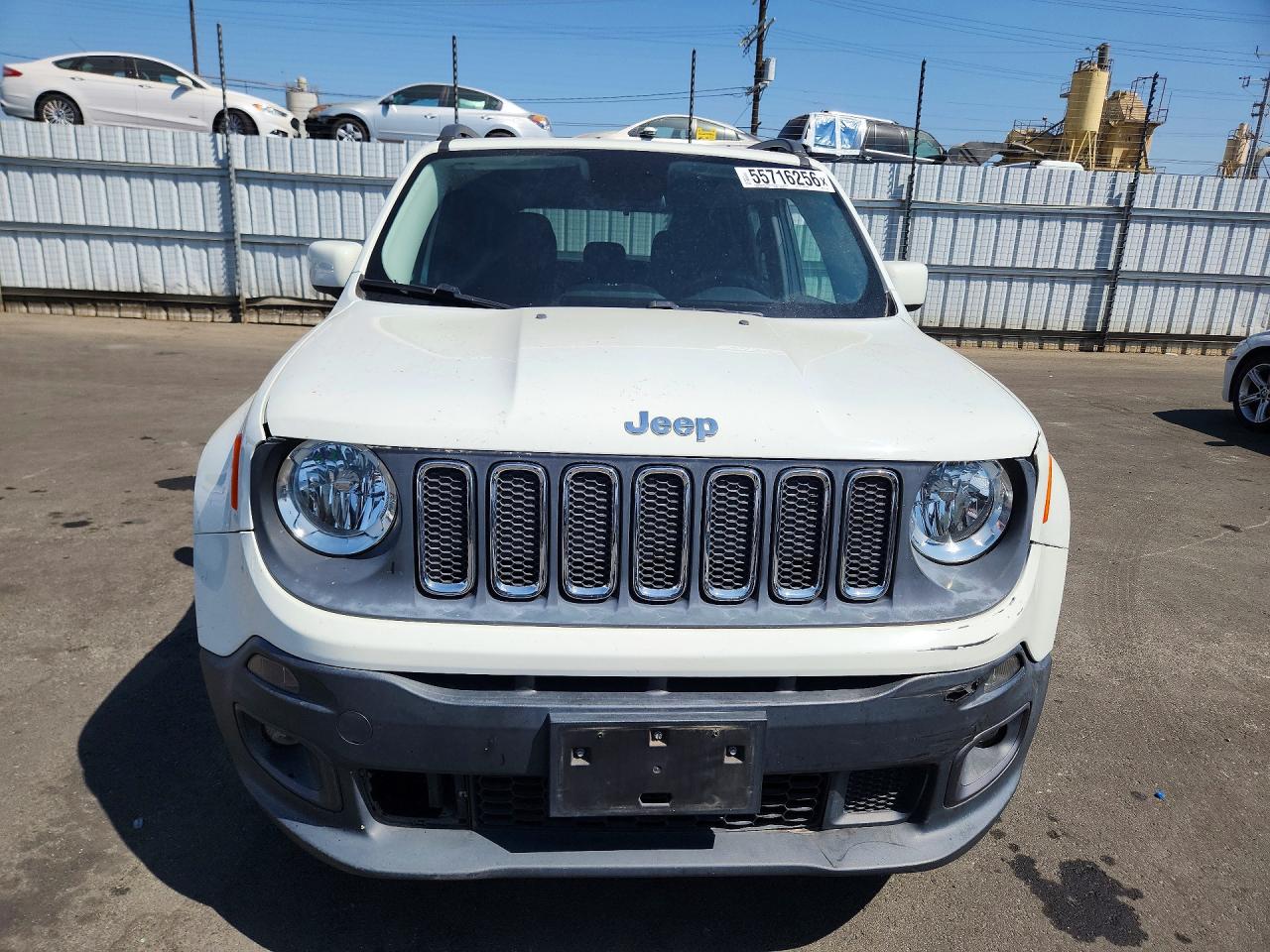2015 Jeep Renegade Latitude Белый vin: ZACCJABT4FPC07243