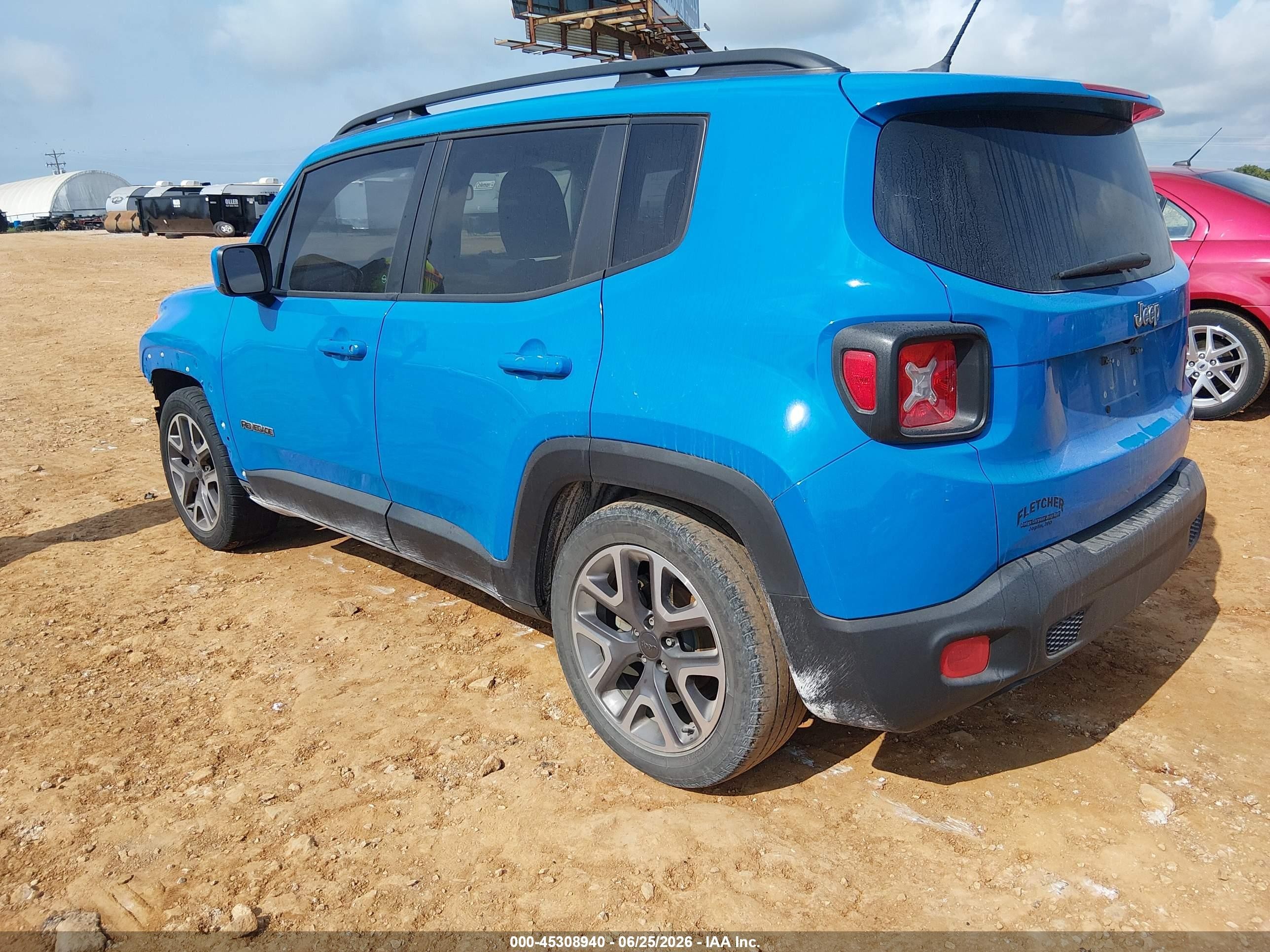 2015 Jeep Renegade Latitude Blue vin: ZACCJABT5FPB88590