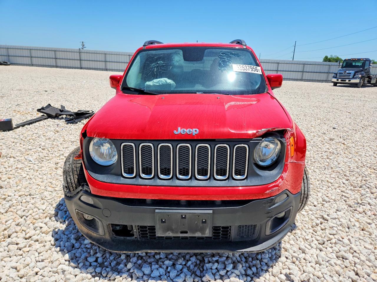 2015 Jeep Renegade Latitude Red vin: ZACCJABT5FPC28019