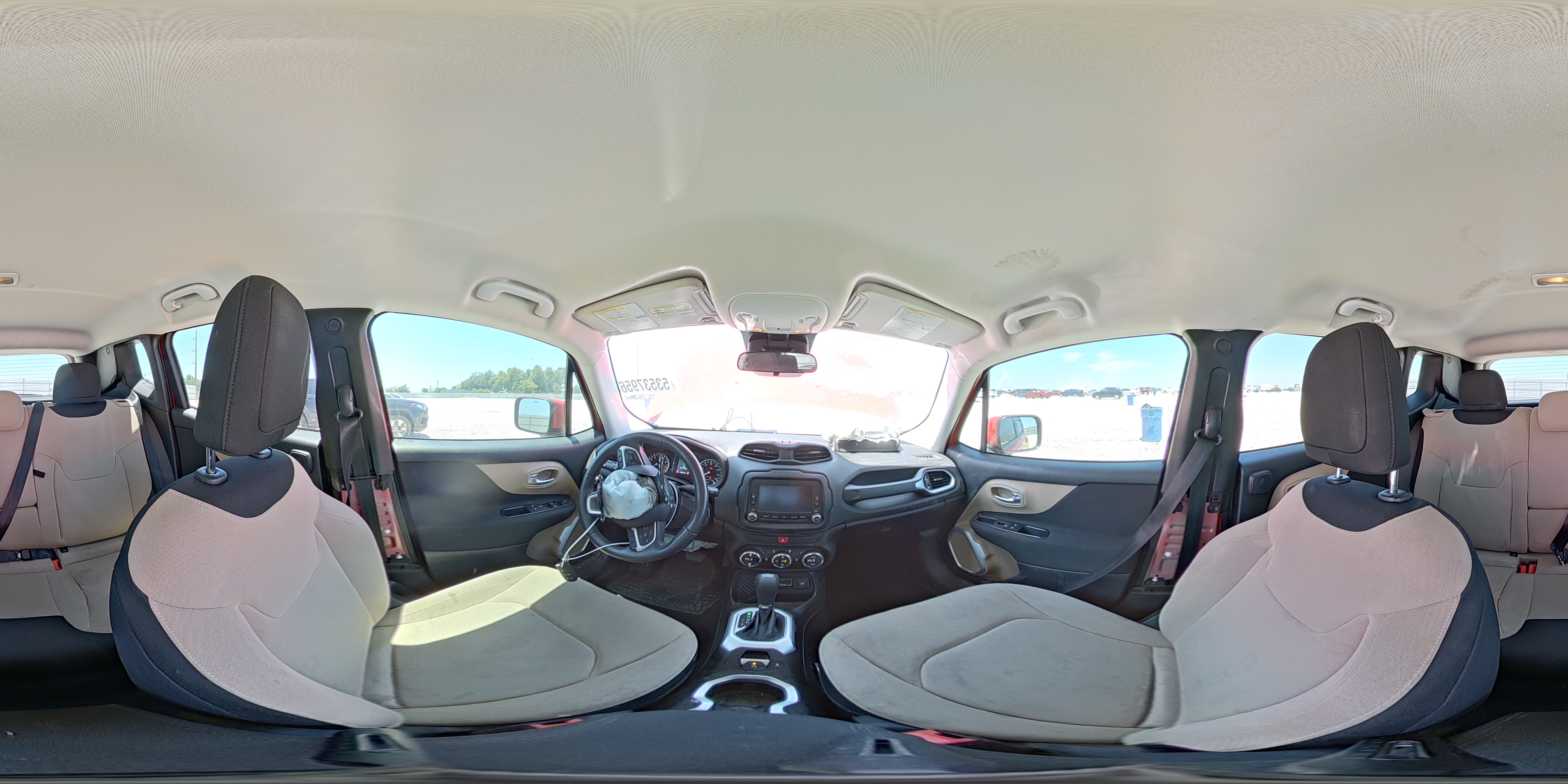2015 Jeep Renegade Latitude Red vin: ZACCJABT5FPC28019