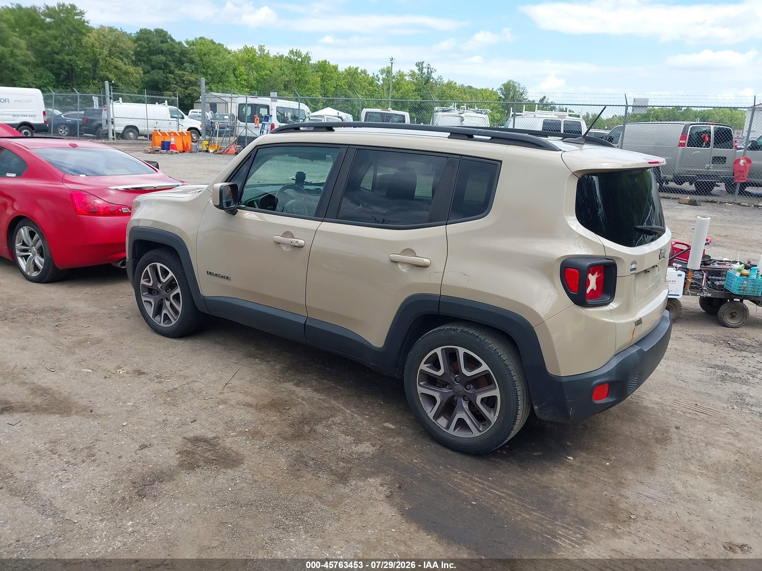 2015 Jeep Renegade Latitude Tan vin: ZACCJABT6FPB31914