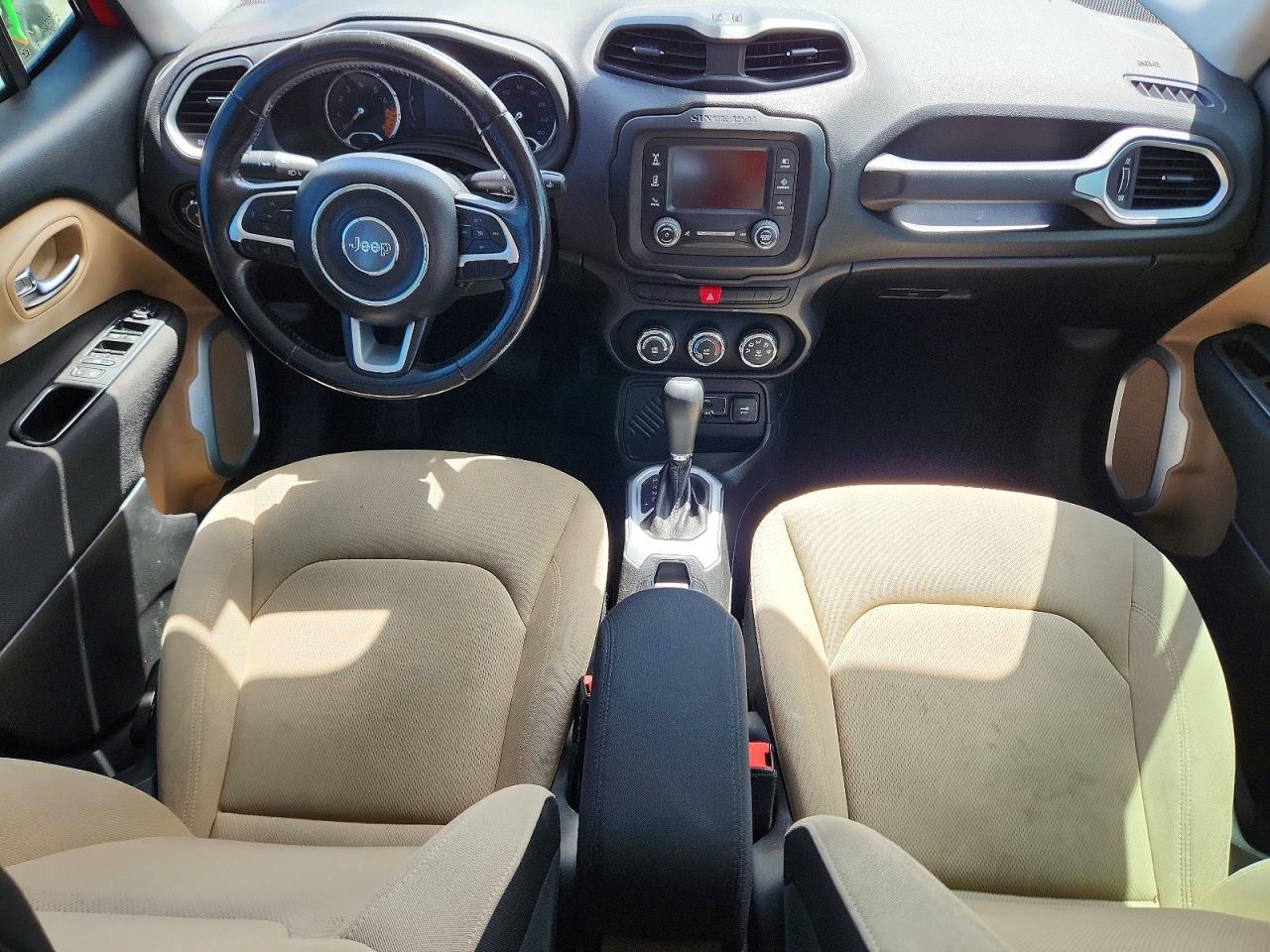2015 Jeep Renegade Latitude Red vin: ZACCJABT7FPB26611