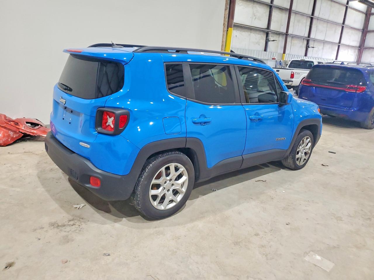 2015 Jeep Renegade Latitude Blue vin: ZACCJABT7FPC14171