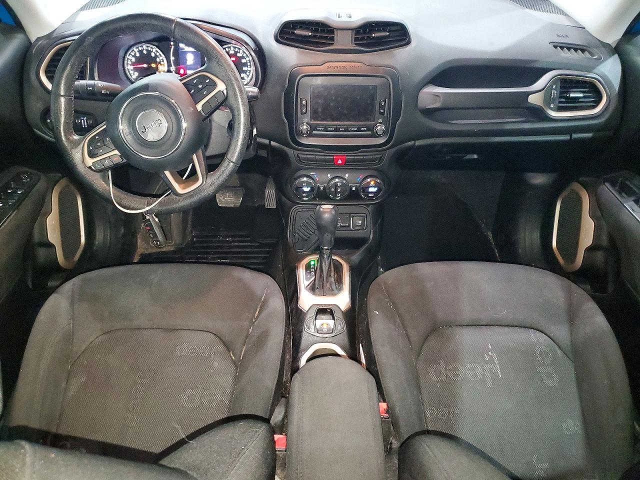 2015 Jeep Renegade Latitude Blue vin: ZACCJABT7FPC14171
