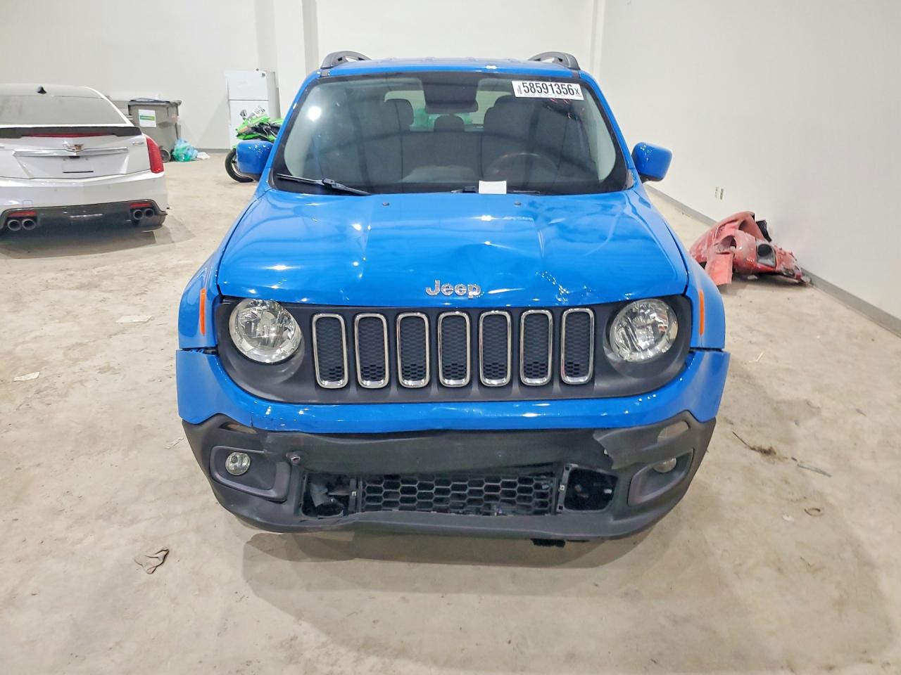 2015 Jeep Renegade Latitude Blue vin: ZACCJABT7FPC14171