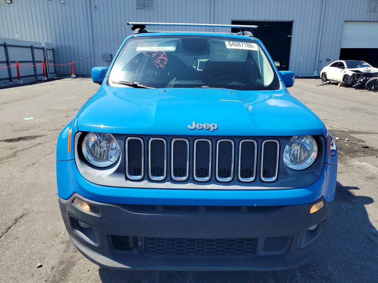 2015 Jeep Renegade Latitude Синий vin: ZACCJABT7FPC22089