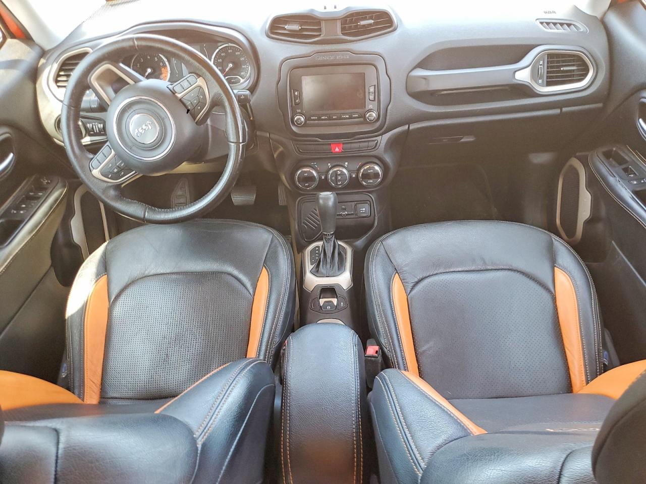 2015 Jeep Renegade Latitude Orange vin: ZACCJABT7FPC25011