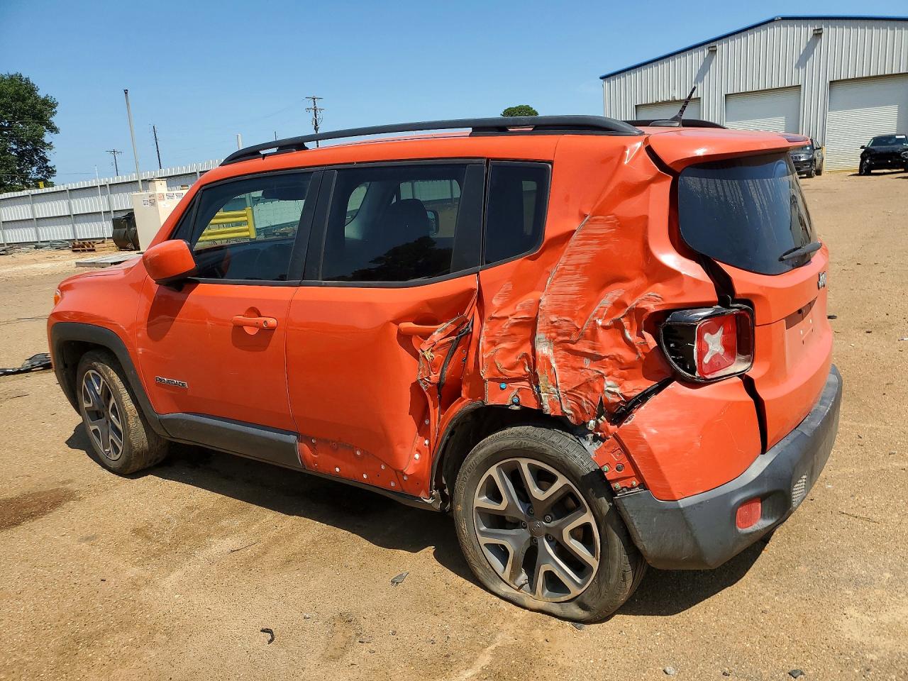 2015 Jeep Renegade Latitude Orange vin: ZACCJABT7FPC25011