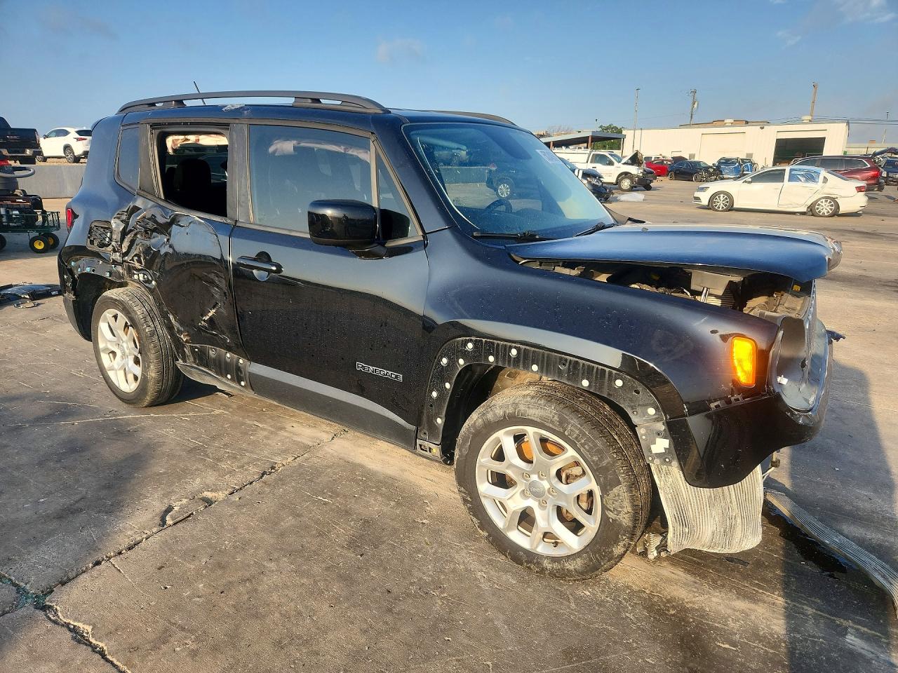 2015 Jeep Renegade Latitude Black vin: ZACCJABT7FPC27325