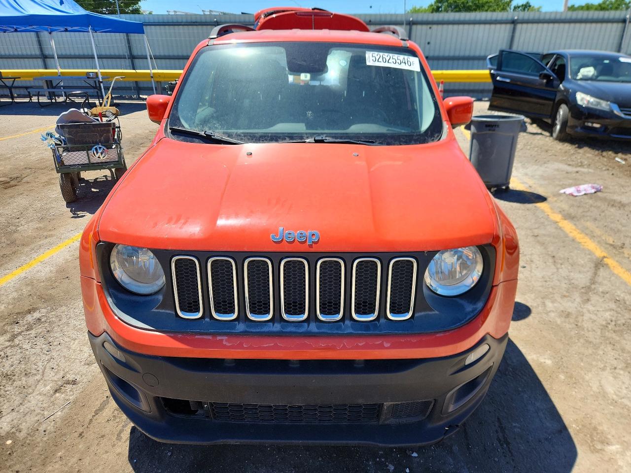 2016 Jeep Renegade Latitude Orange vin: ZACCJABT7GPE33102