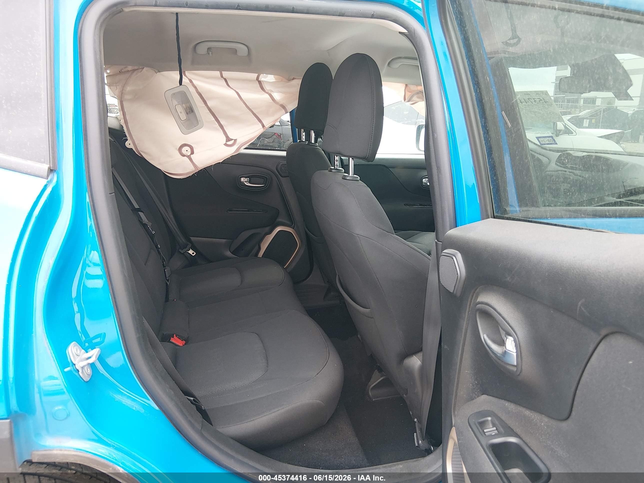 2015 Jeep Renegade Latitude Blue vin: ZACCJABTXFPB34248