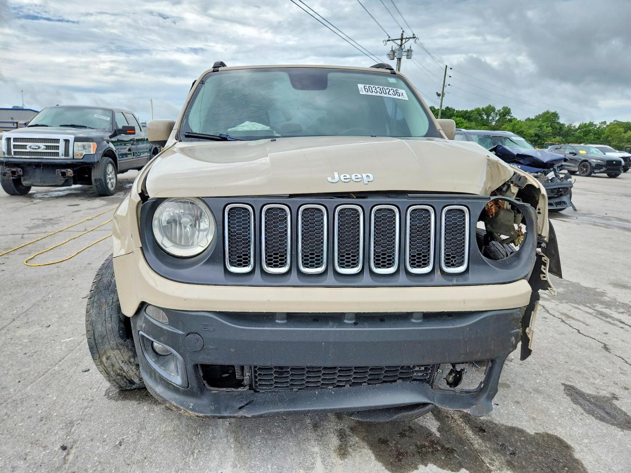 2015 Jeep Renegade Latitude Tan vin: ZACCJABTXFPB35268