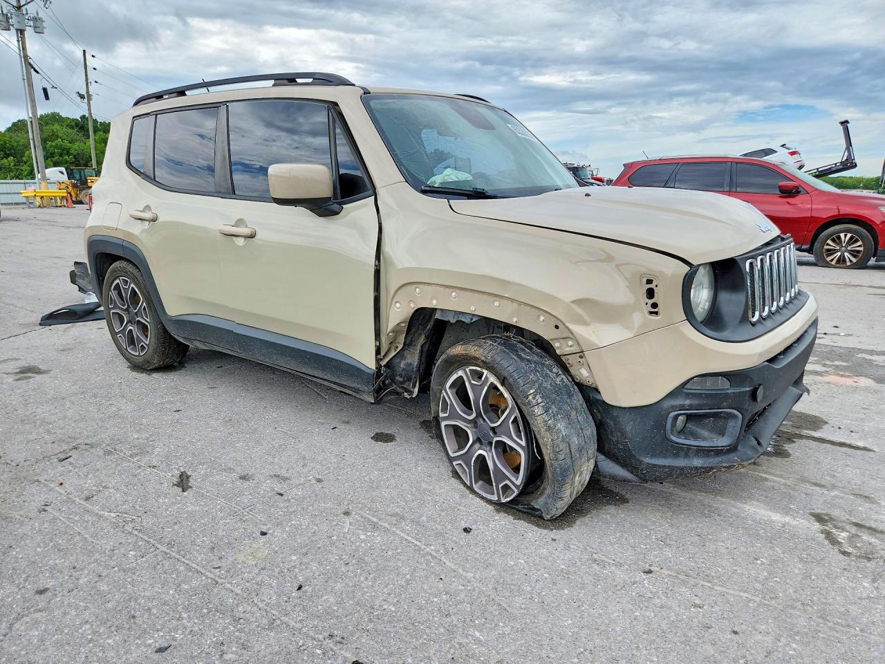2015 Jeep Renegade Latitude Tan vin: ZACCJABTXFPB35268