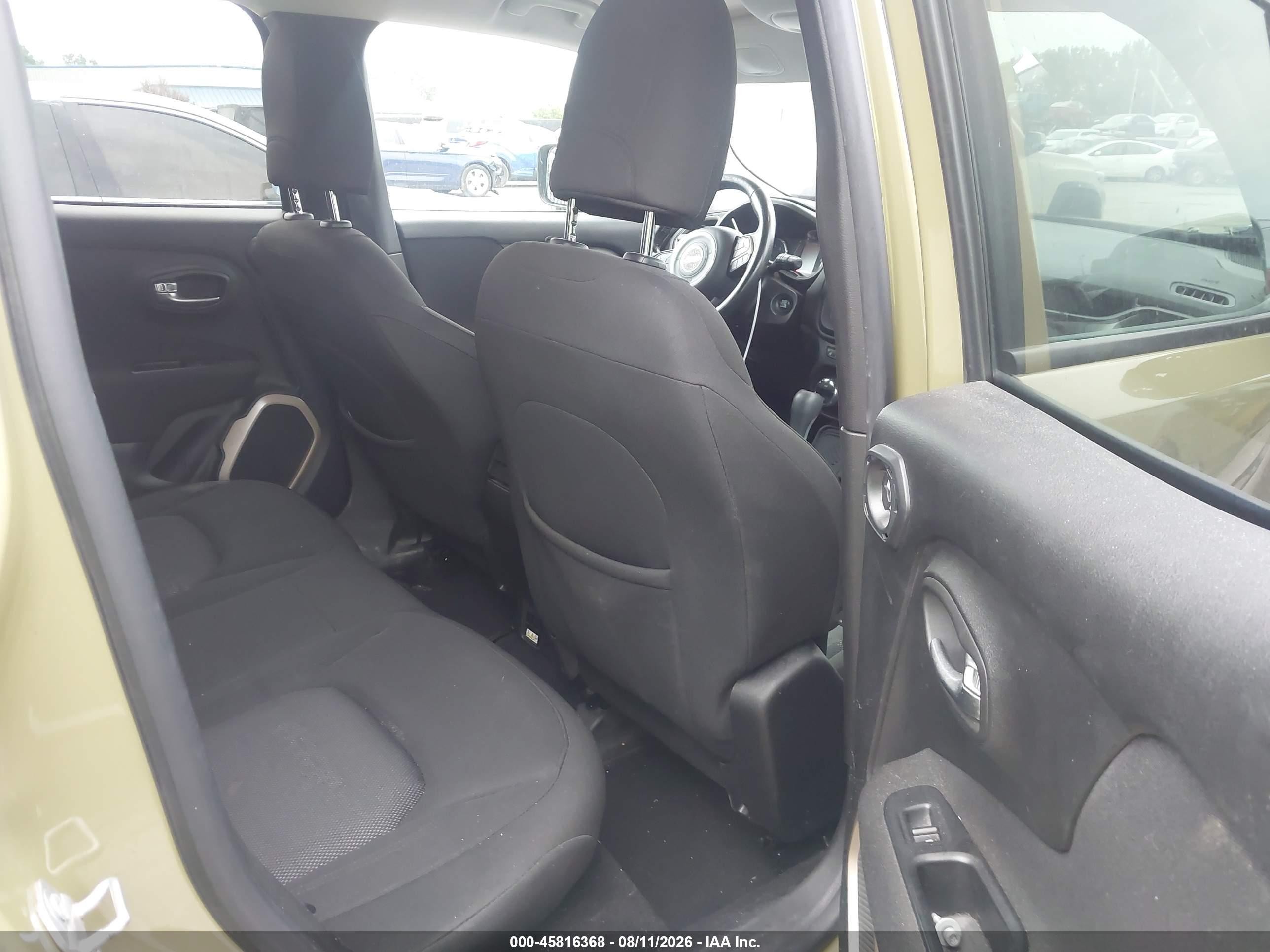 2015 Jeep Renegade Latitude Green vin: ZACCJABTXFPB86284