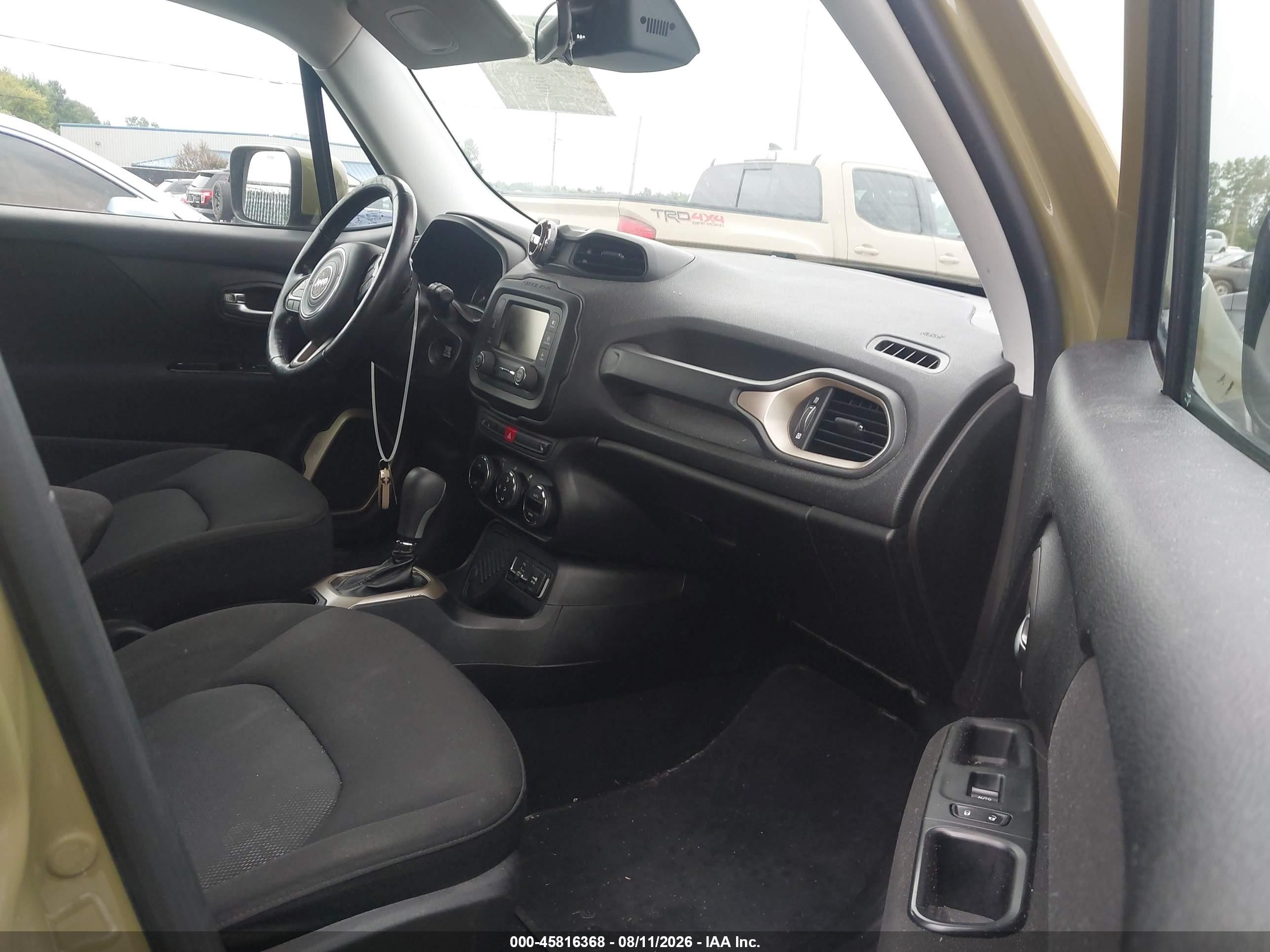 2015 Jeep Renegade Latitude Green vin: ZACCJABTXFPB86284