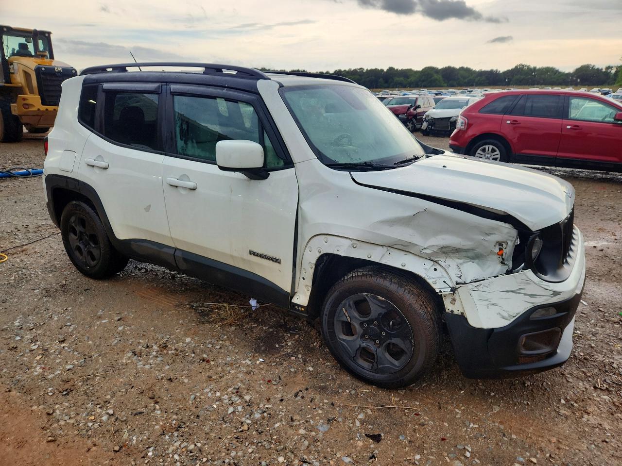 2016 Jeep Renegade Latitude White vin: ZACCJABW6GPC61574
