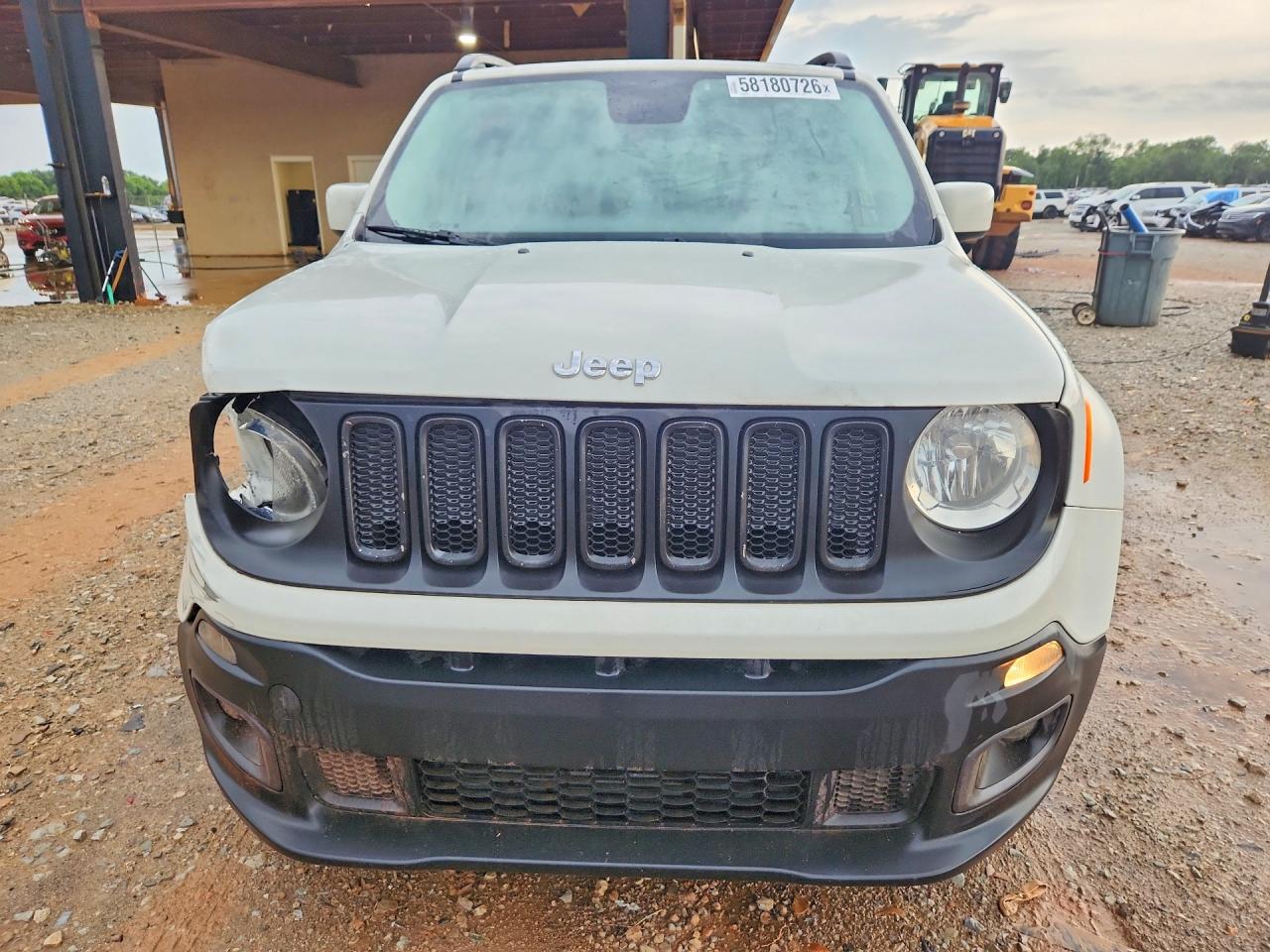 2016 Jeep Renegade Latitude White vin: ZACCJABW6GPC61574