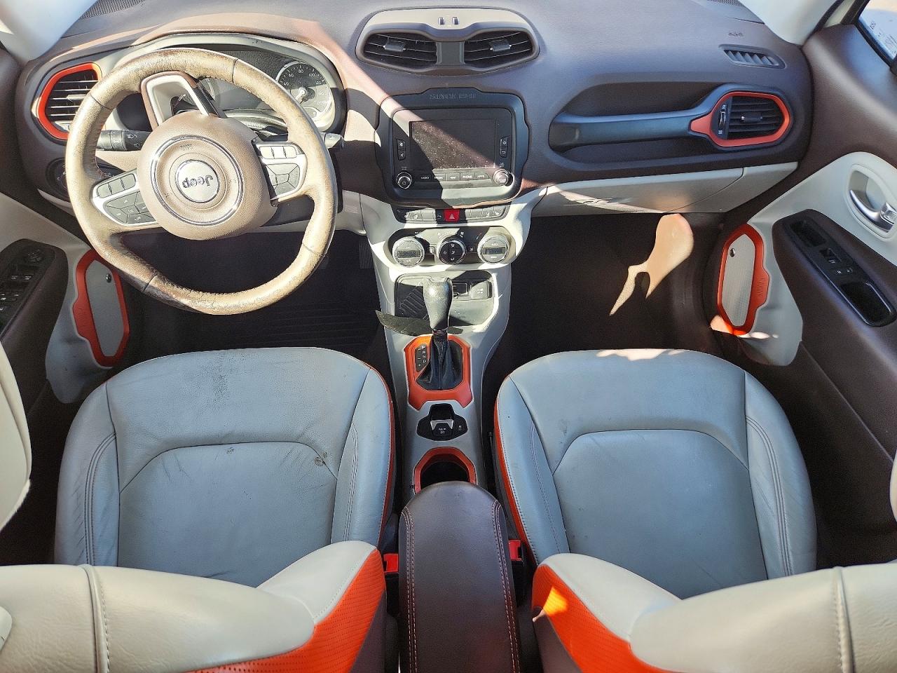 2017 Jeep Renegade Limited White vin: ZACCJADB5HPF13472