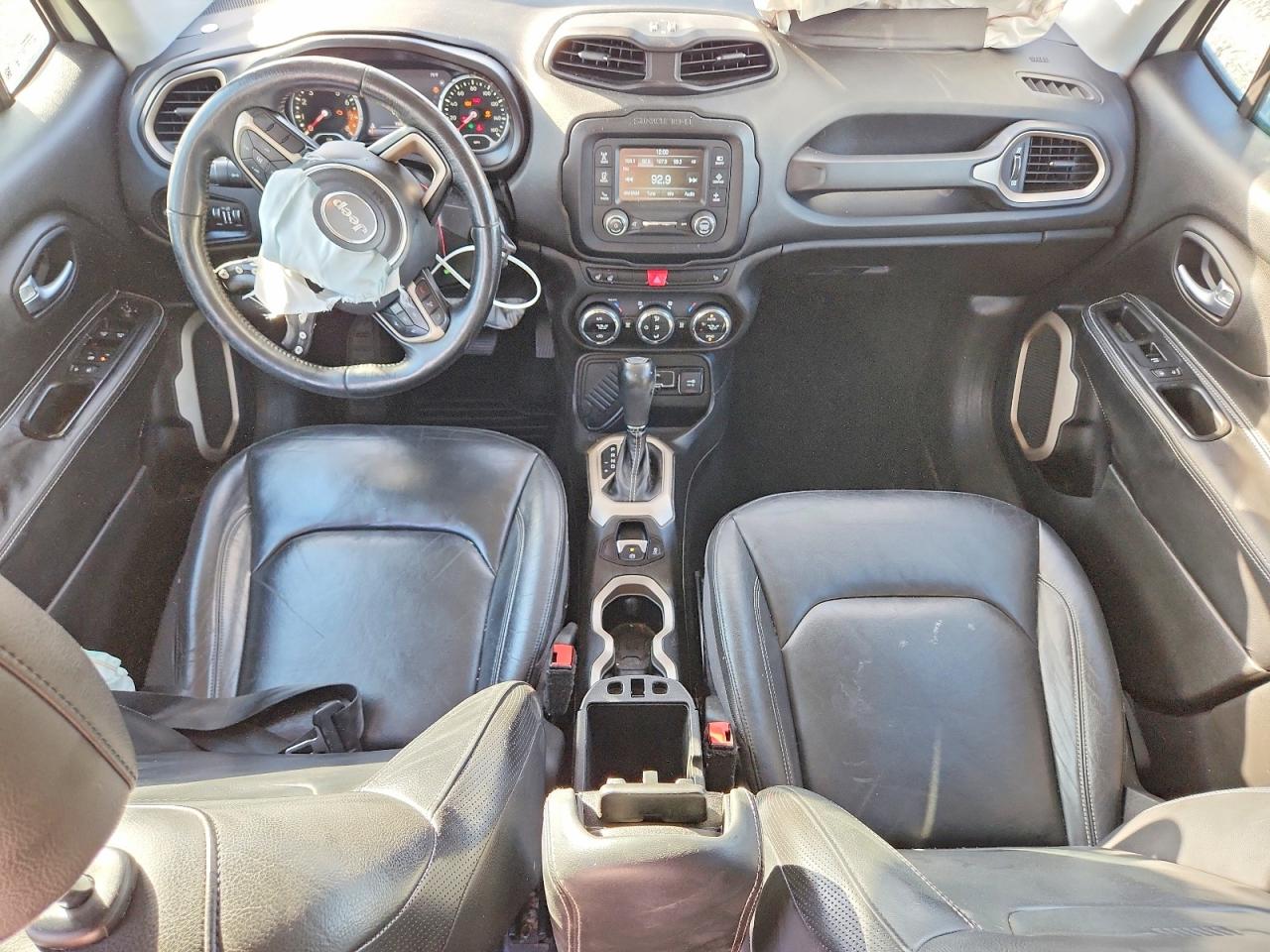 2015 Jeep Renegade Limited White vin: ZACCJADT0FPB74706