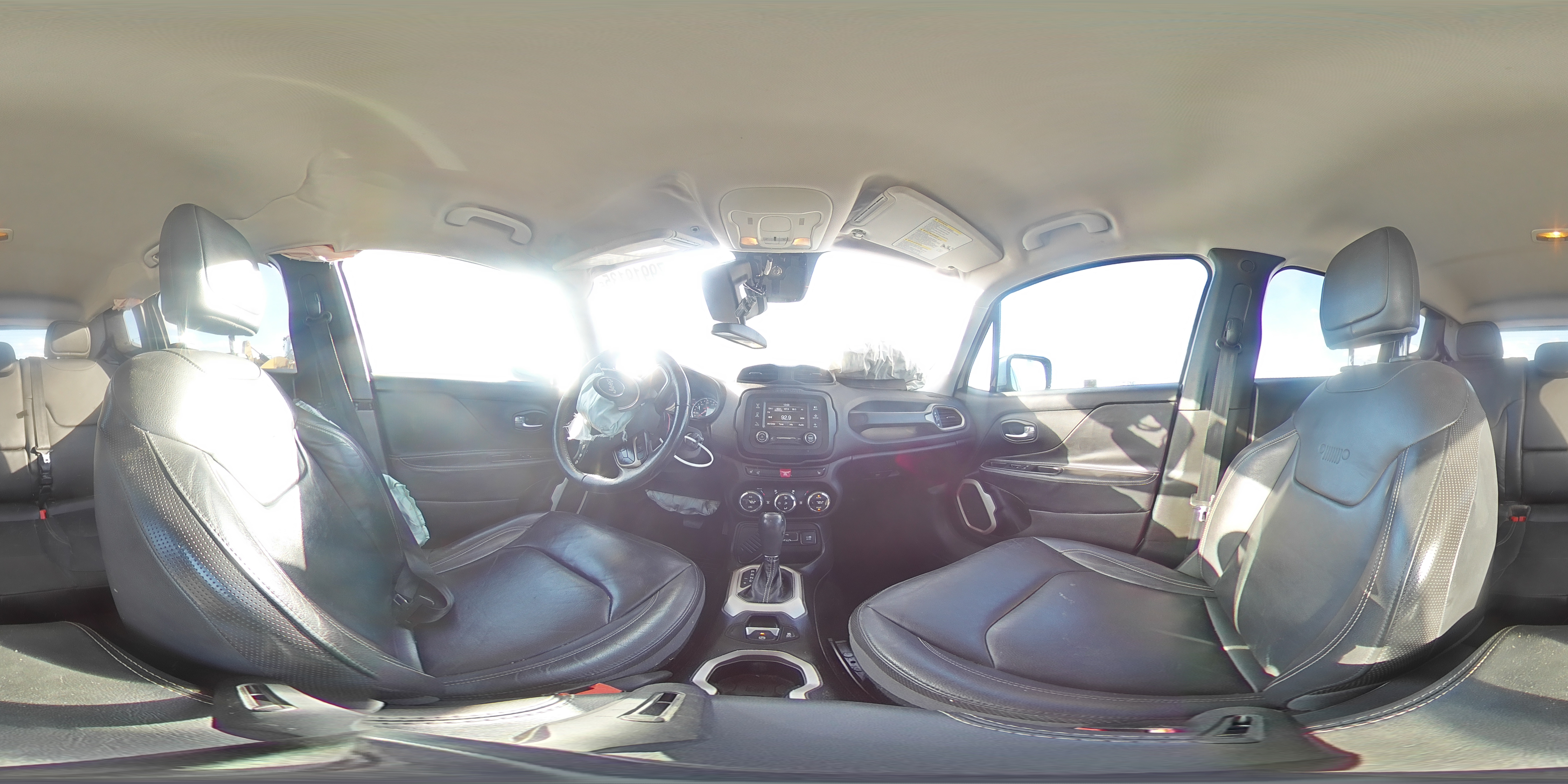 2015 Jeep Renegade Limited White vin: ZACCJADT0FPB74706