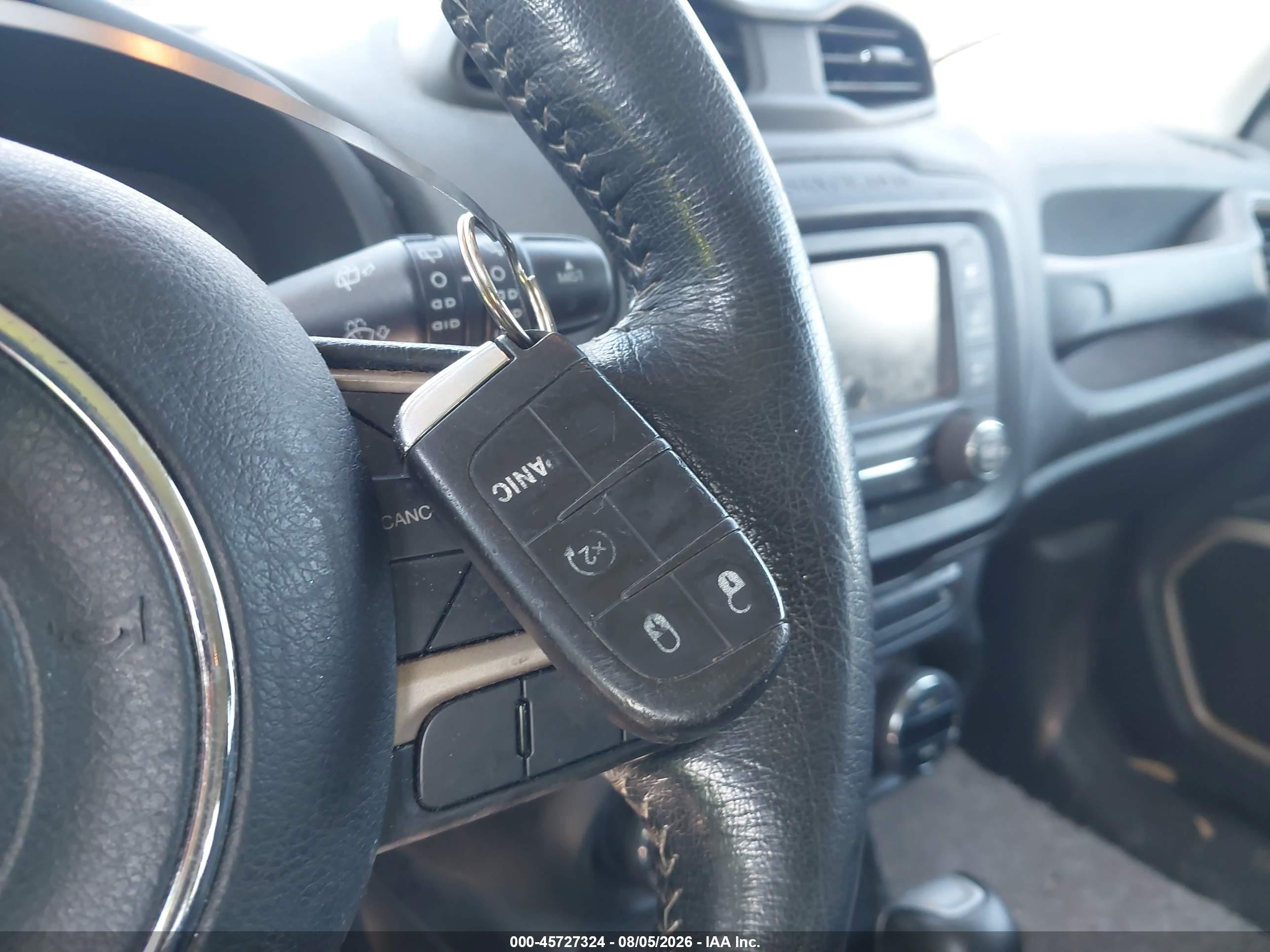 2015 Jeep Renegade Limited Black vin: ZACCJADT0FPB76078