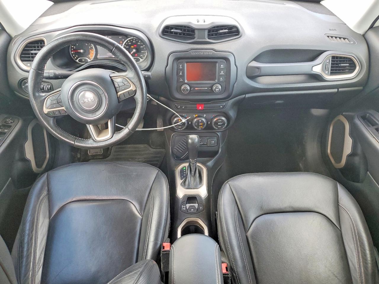 2015 Jeep Renegade Limited White vin: ZACCJADT4FPC20586