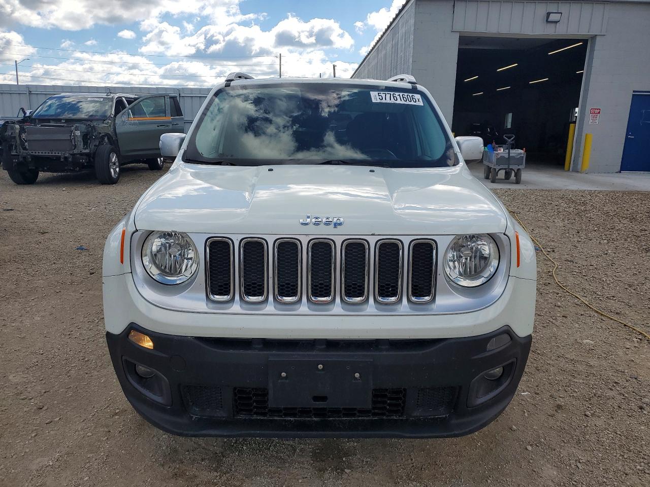 2015 Jeep Renegade Limited White vin: ZACCJADT4FPC20586