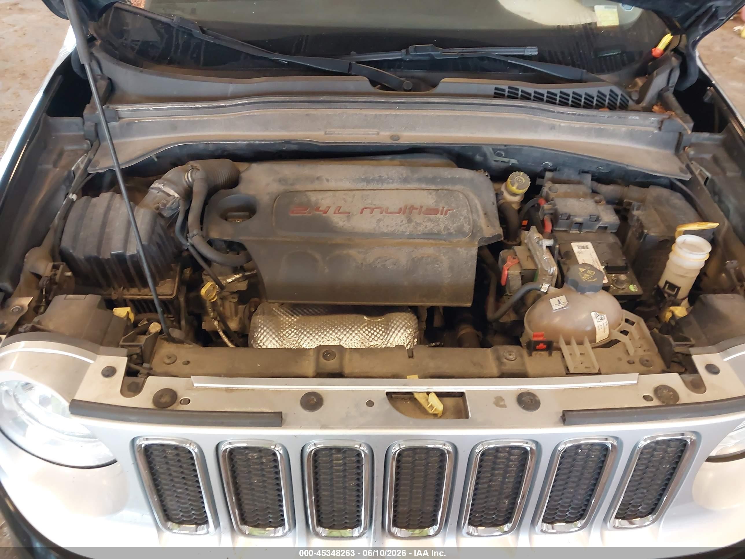 2015 Jeep Renegade Limited Black vin: ZACCJADT5FPB24742