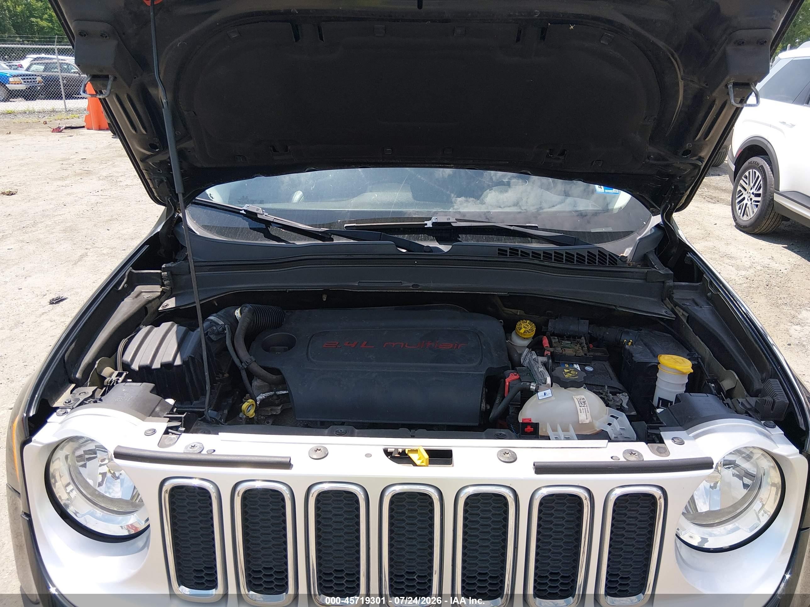 2015 Jeep Renegade Limited Black vin: ZACCJADT7FPB93898