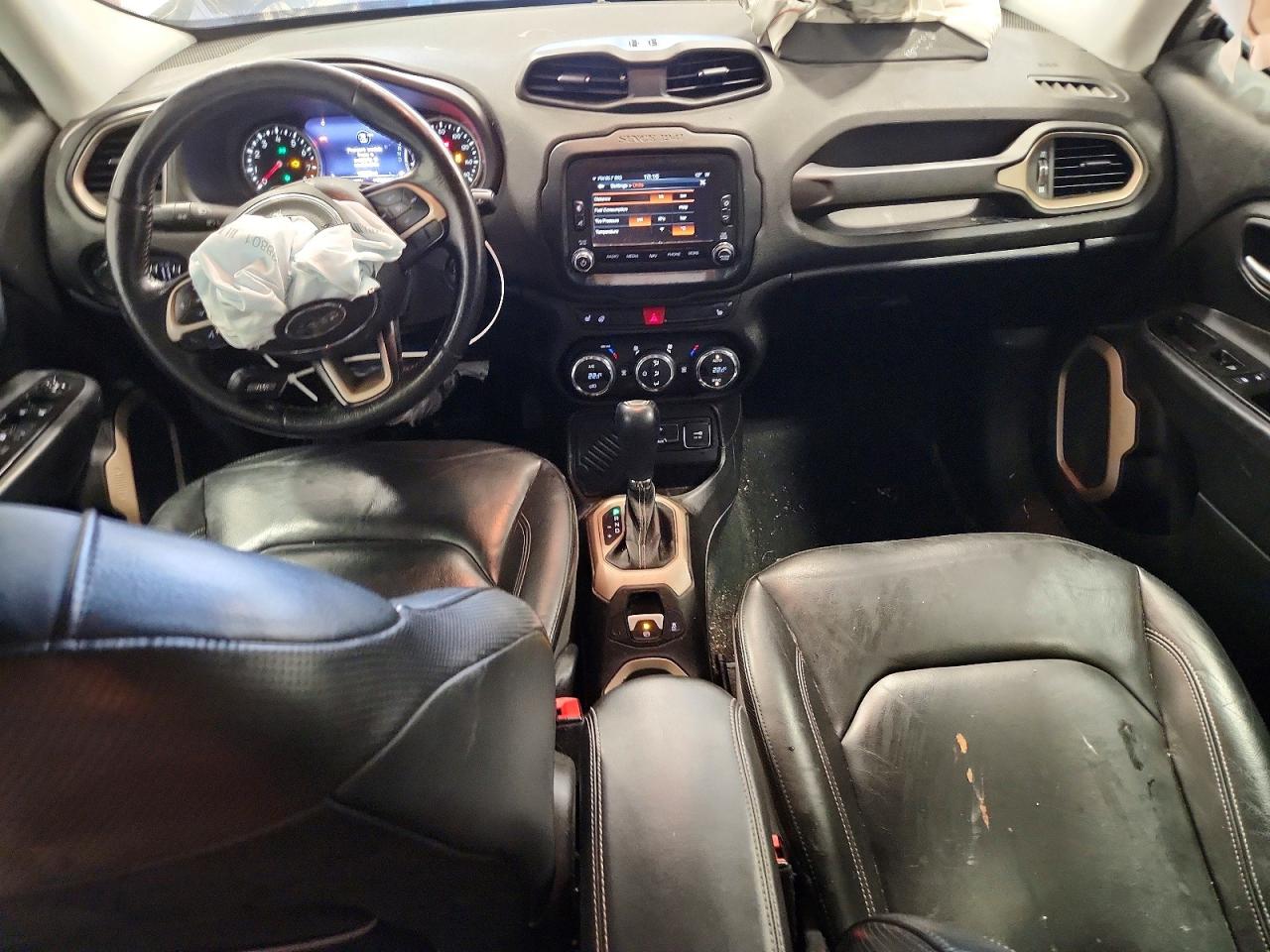 2015 Jeep Renegade Limited Silver vin: ZACCJADTXFPB32206