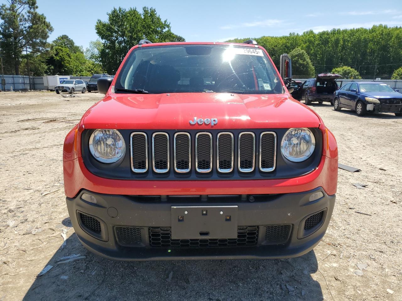 2018 Jeep Renegade Sport Red vin: ZACCJBAB1JPJ41111