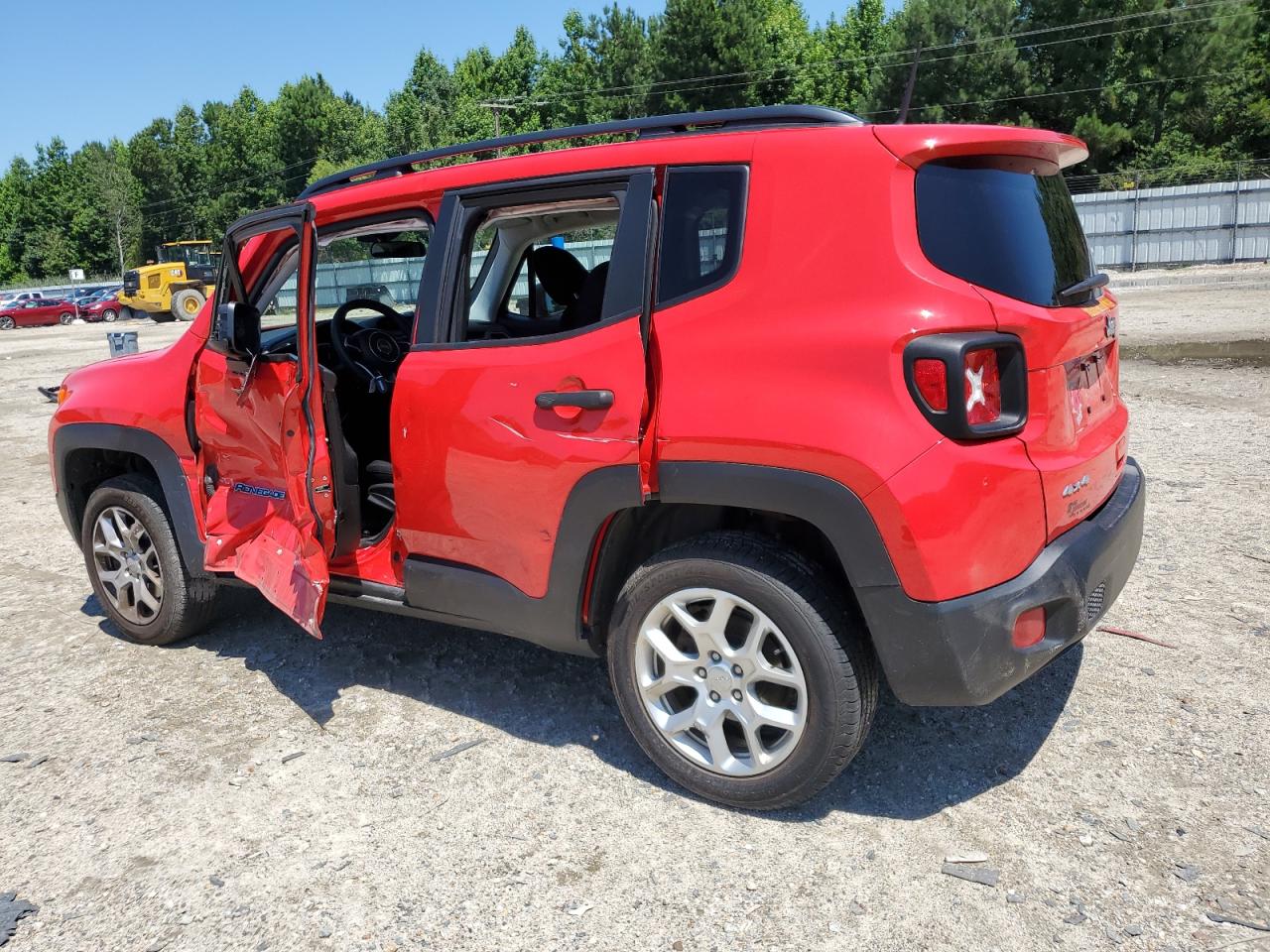 2018 Jeep Renegade Sport Red vin: ZACCJBAB1JPJ41111