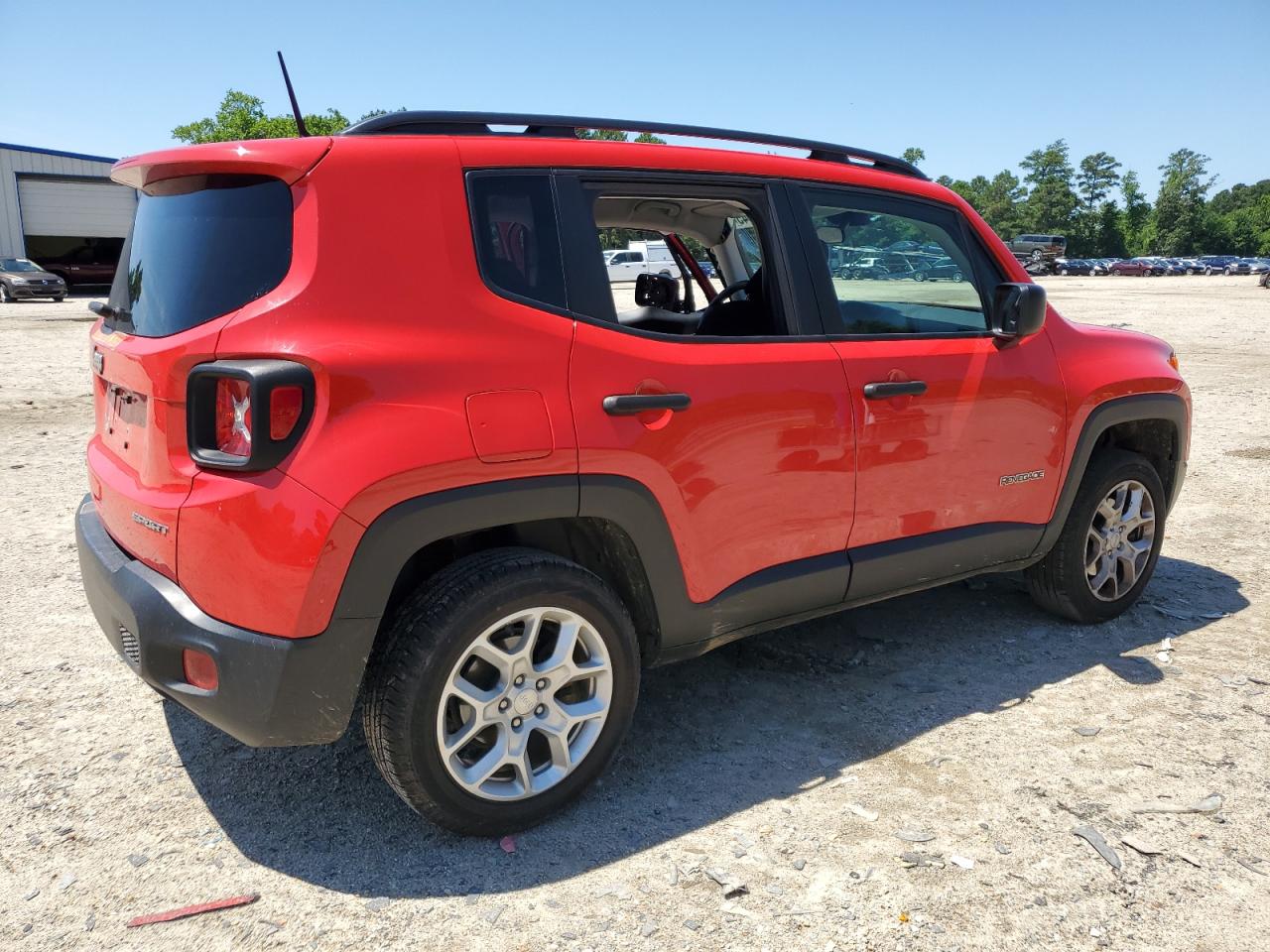 2018 Jeep Renegade Sport Red vin: ZACCJBAB1JPJ41111