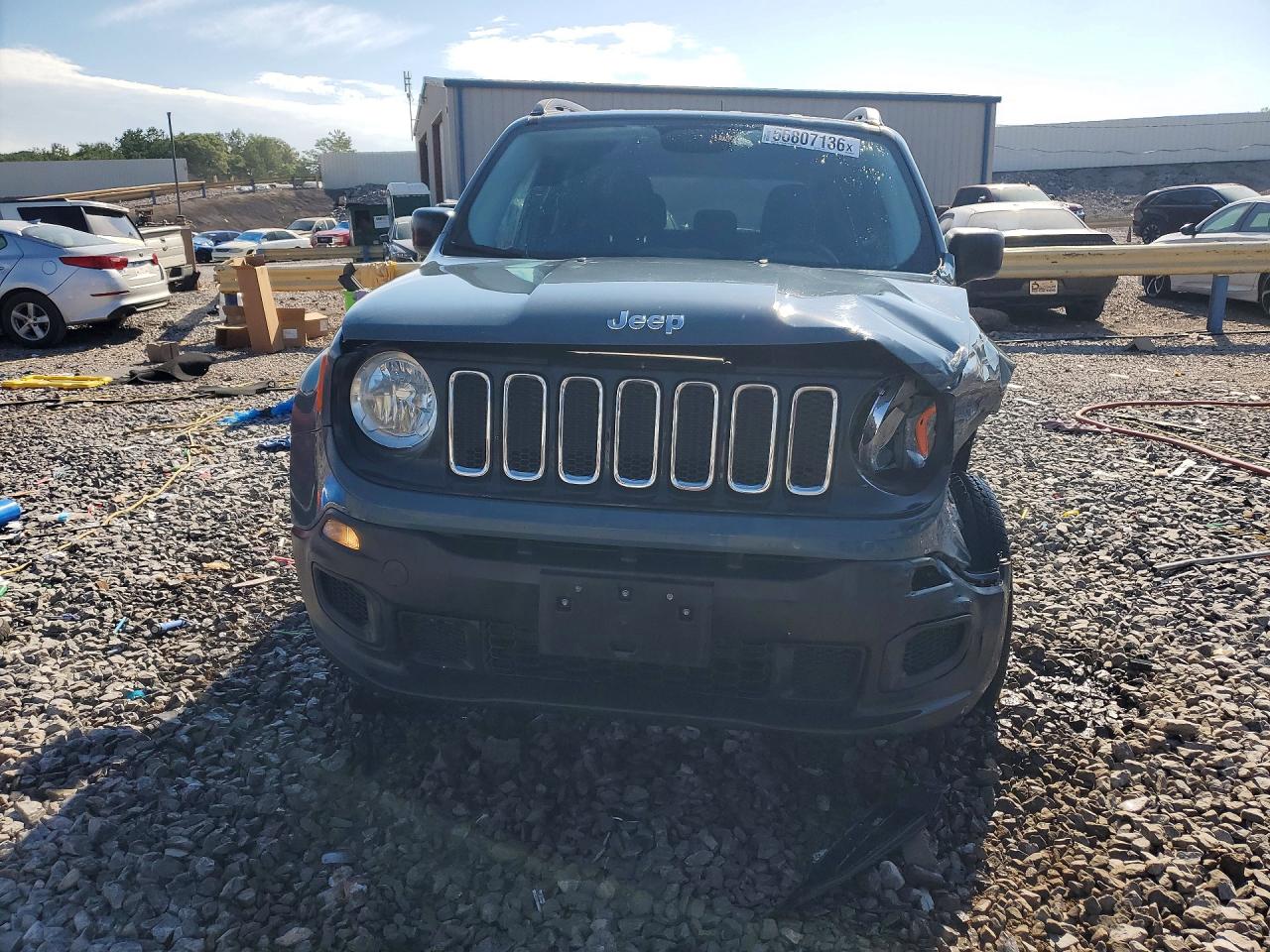 2017 Jeep Renegade Sport Turquoise vin: ZACCJBAB3HPE68820